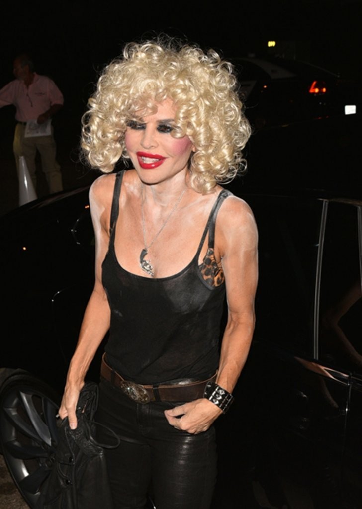 Lisa Rinna attends the Casamigos Tequila Halloween Party