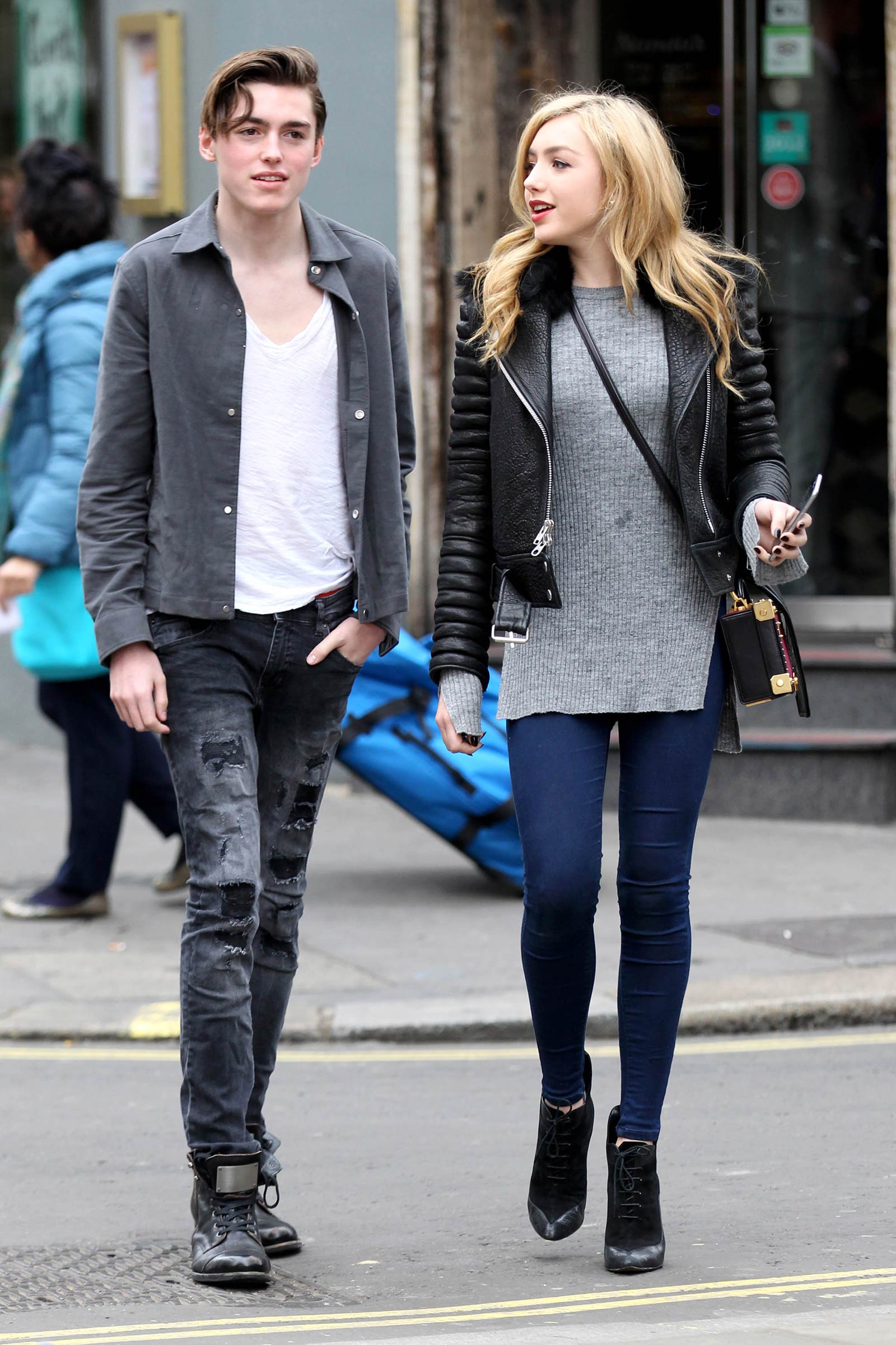 Peyton List out in London