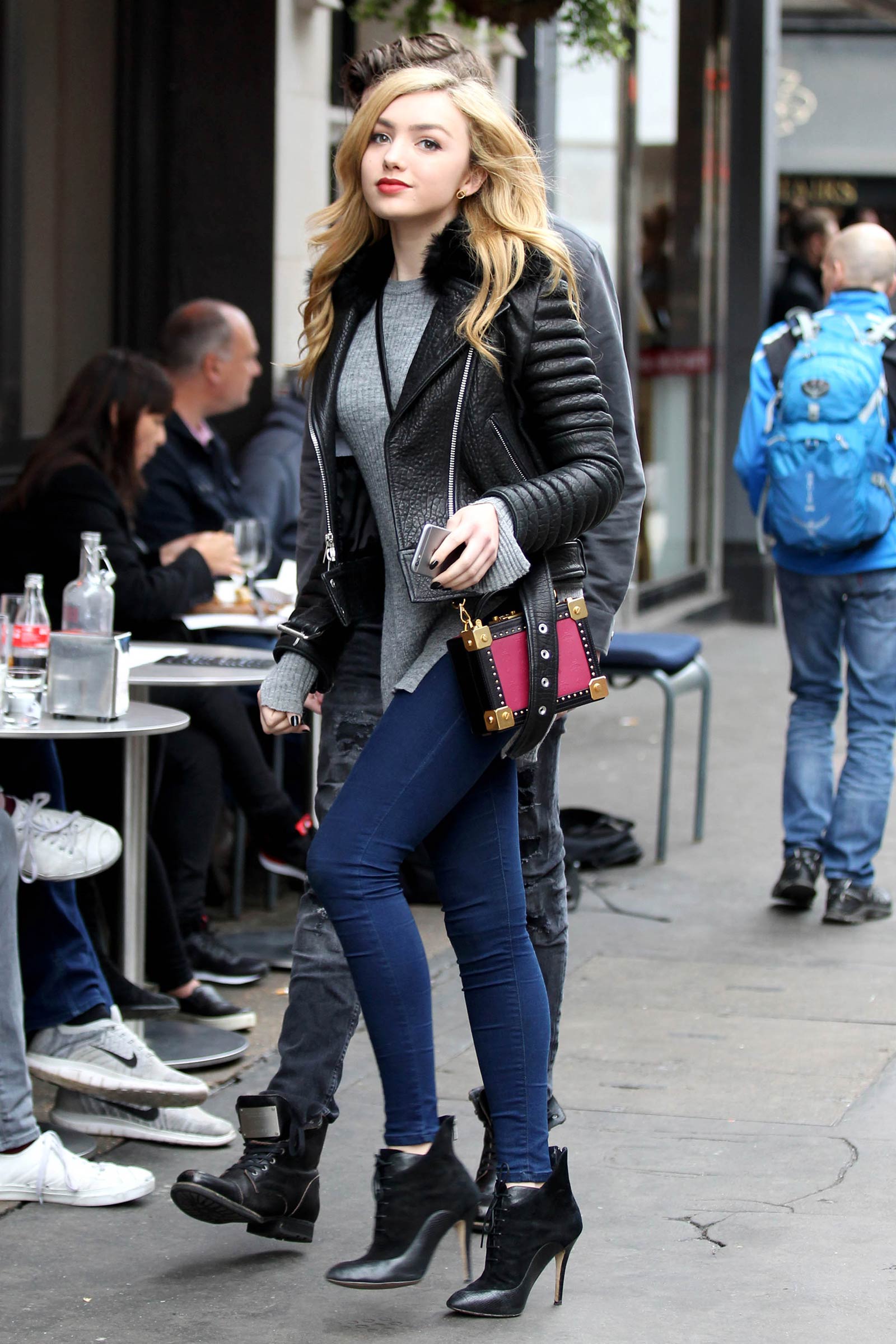 Peyton List out in London