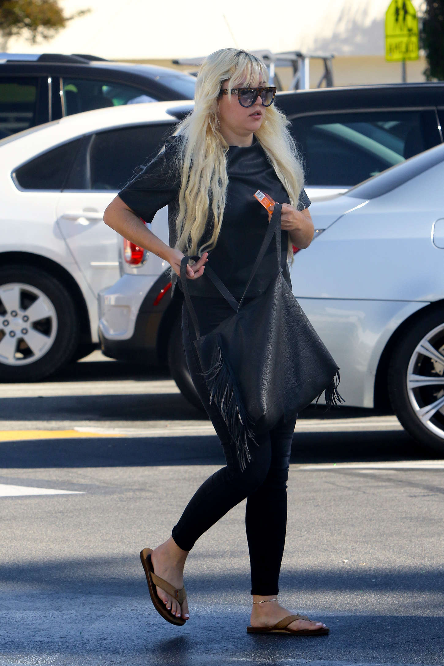 Amanda Bynes out in LA