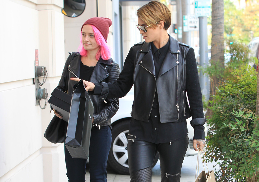 Ruby Rose is seen out shopping in Beverly Hills