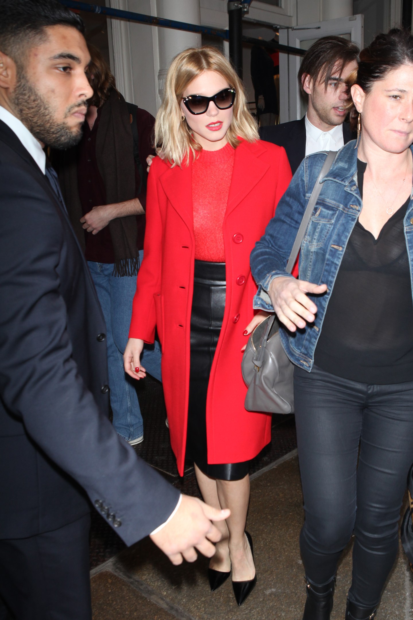 Lea Seydoux at AOL Studios