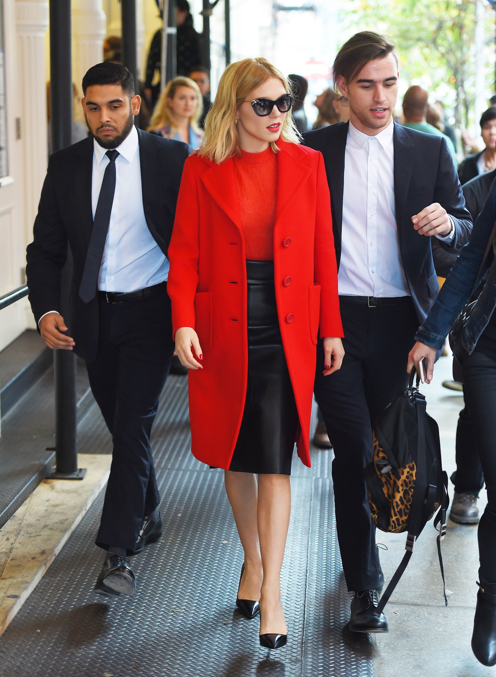 Lea Seydoux at AOL Studios