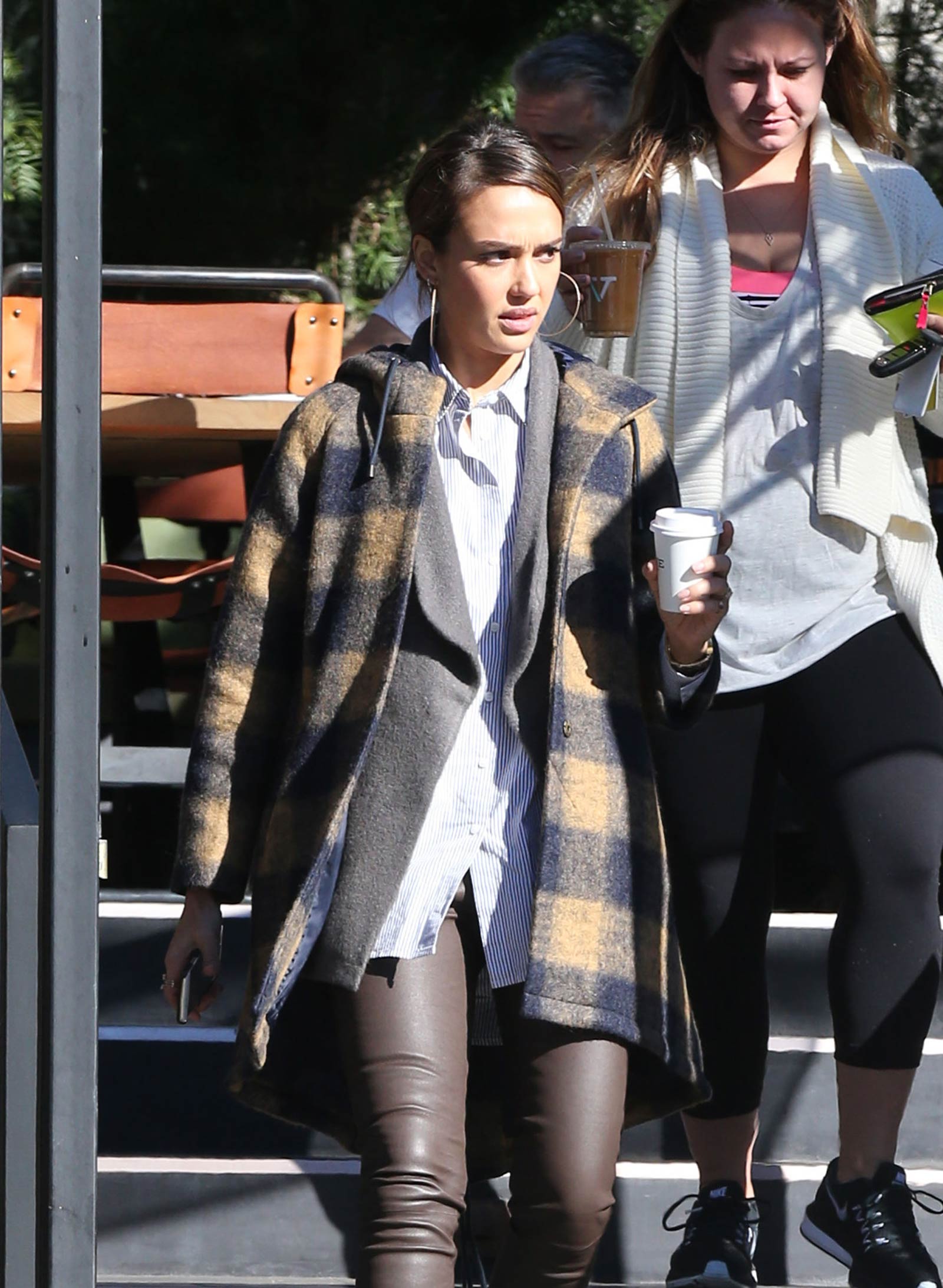 Jessica Alba out in LA