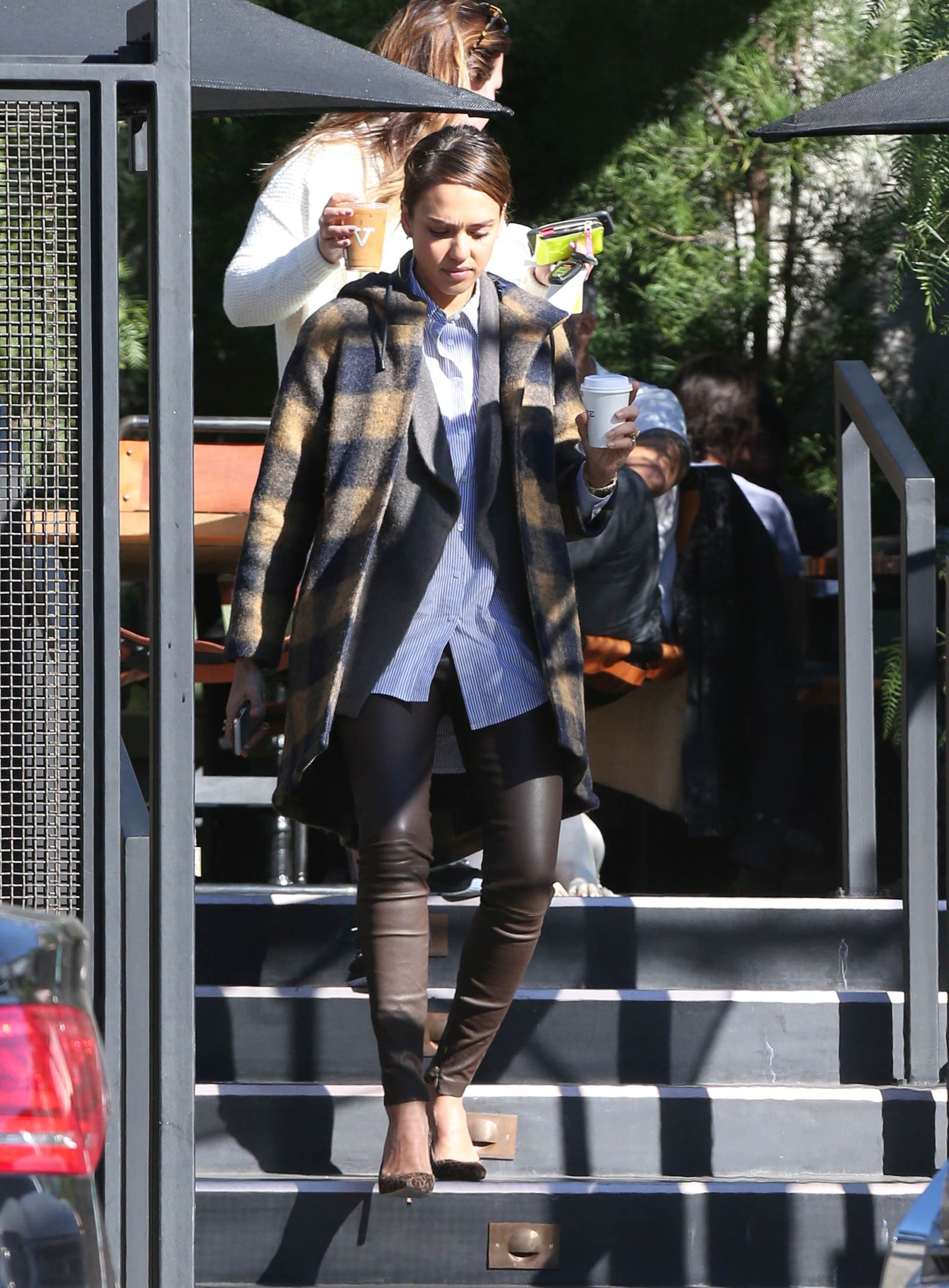 Jessica Alba out in LA