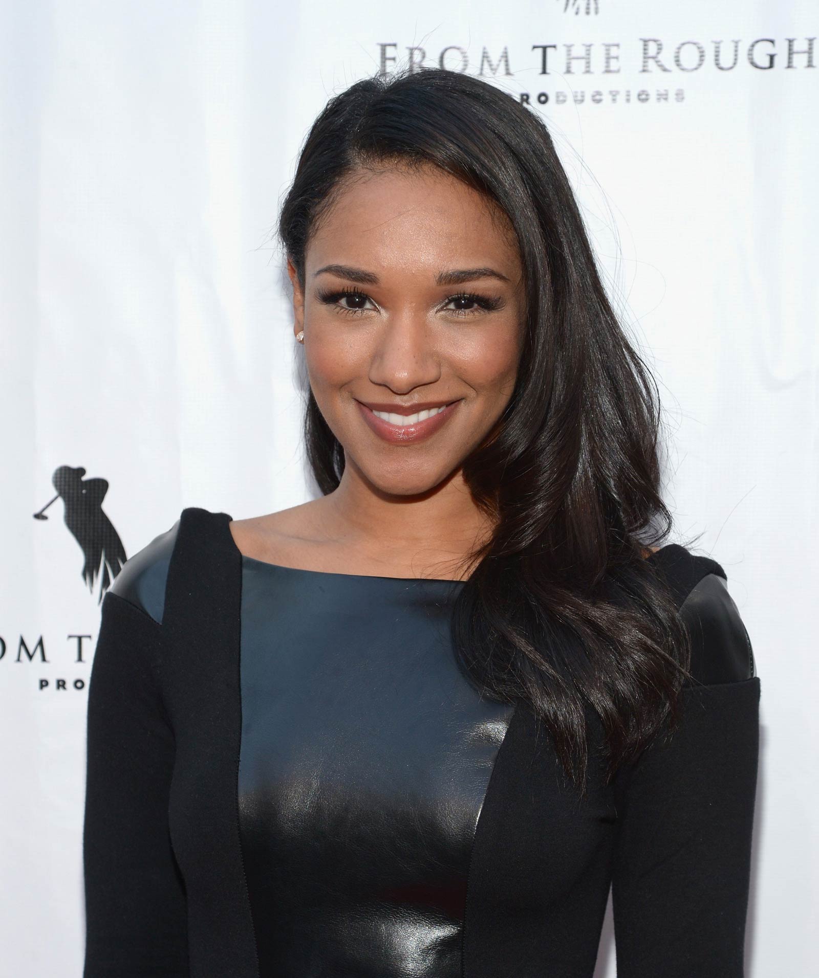 Candice Patton attends From The Rough screening