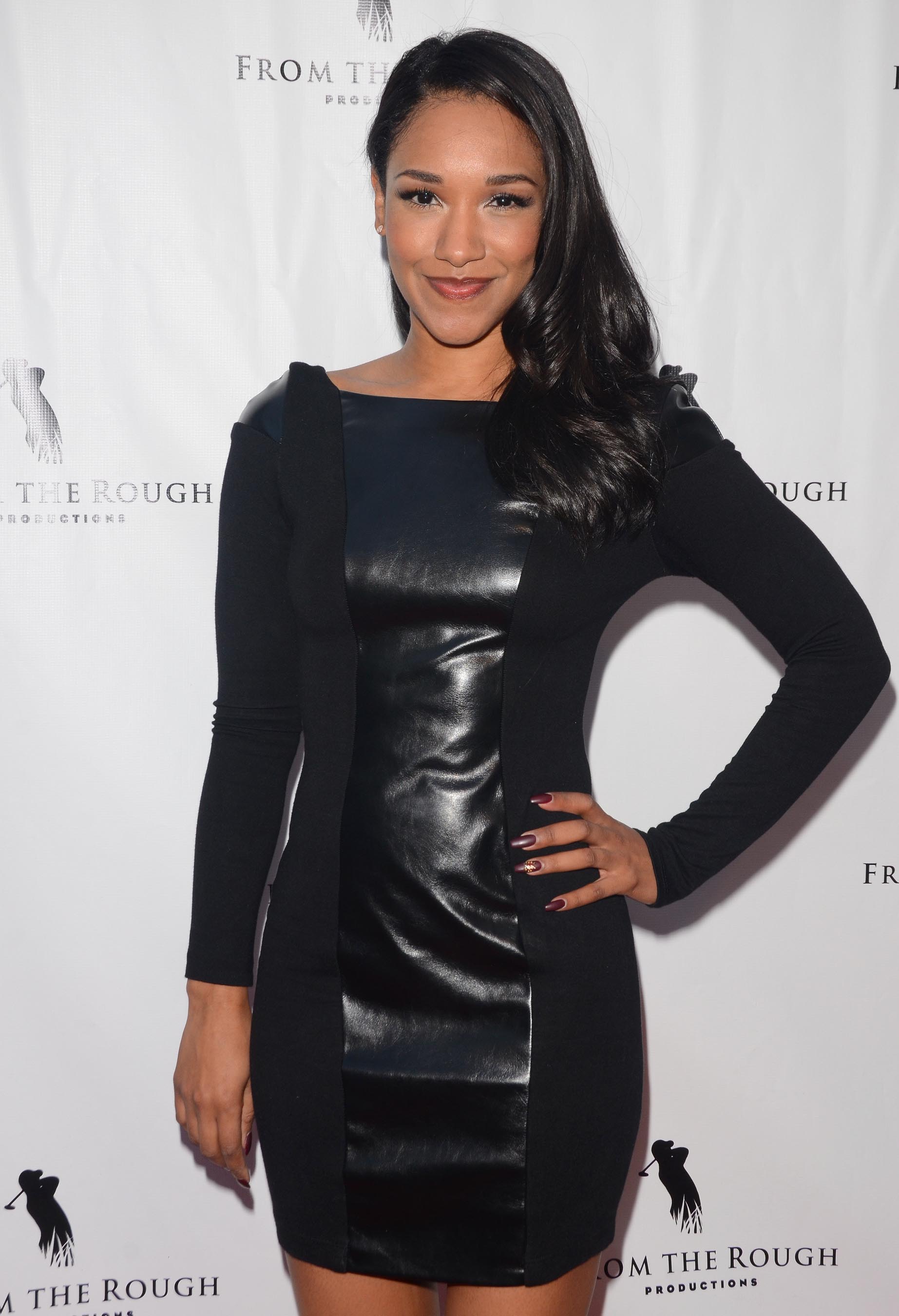 Candice Patton attends From The Rough screening