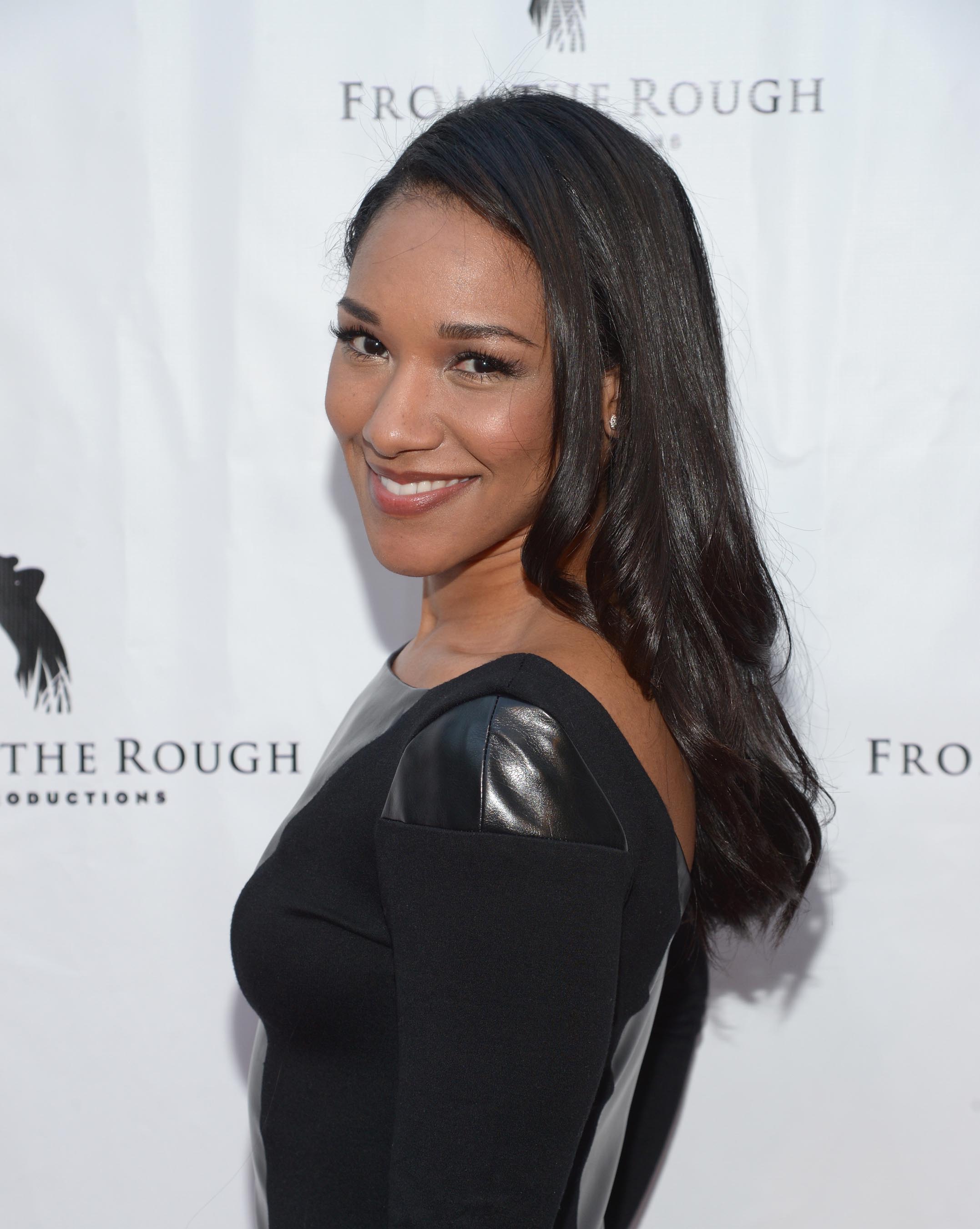 Candice Patton attends From The Rough screening