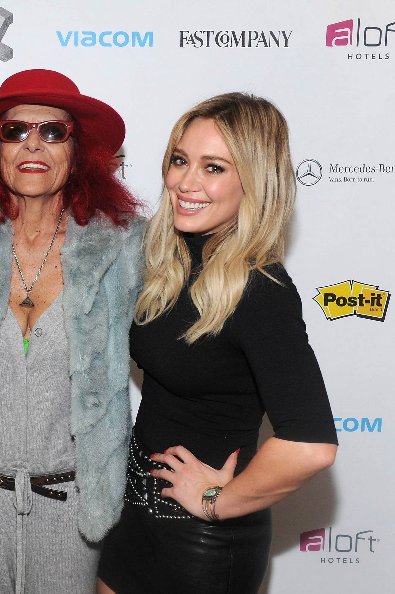 Hilary Duff attemds The Fast Company Innovation Festival Inside TV Land’s Show Younger