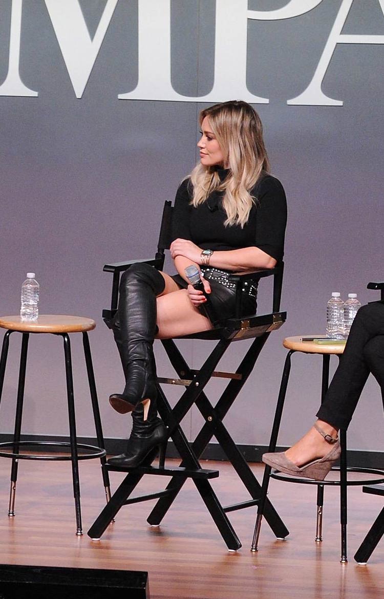 Hilary Duff attemds The Fast Company Innovation Festival Inside TV Land’s Show Younger