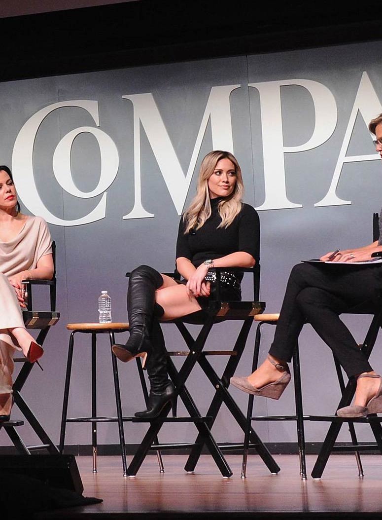 Hilary Duff attemds The Fast Company Innovation Festival Inside TV Land’s Show Younger