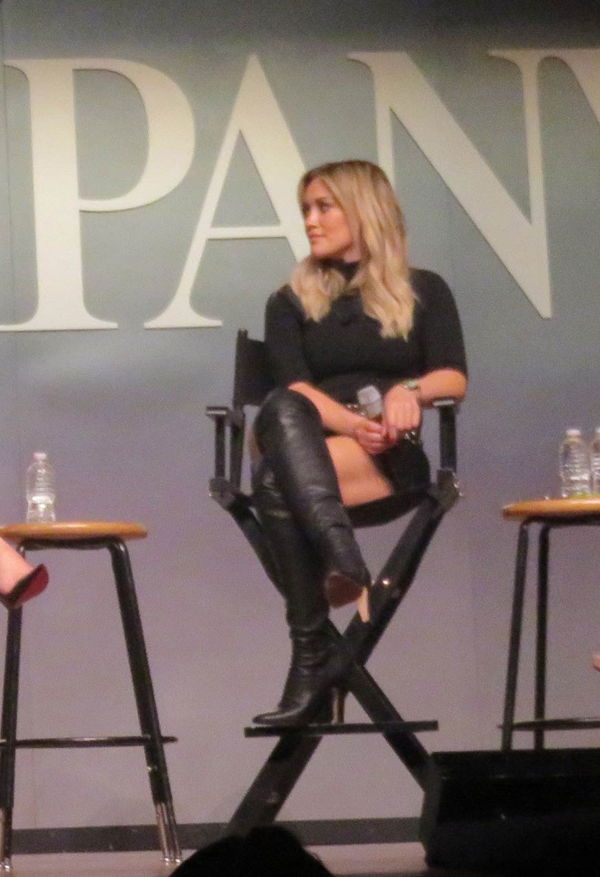 Hilary Duff attemds The Fast Company Innovation Festival Inside TV Land’s Show Younger