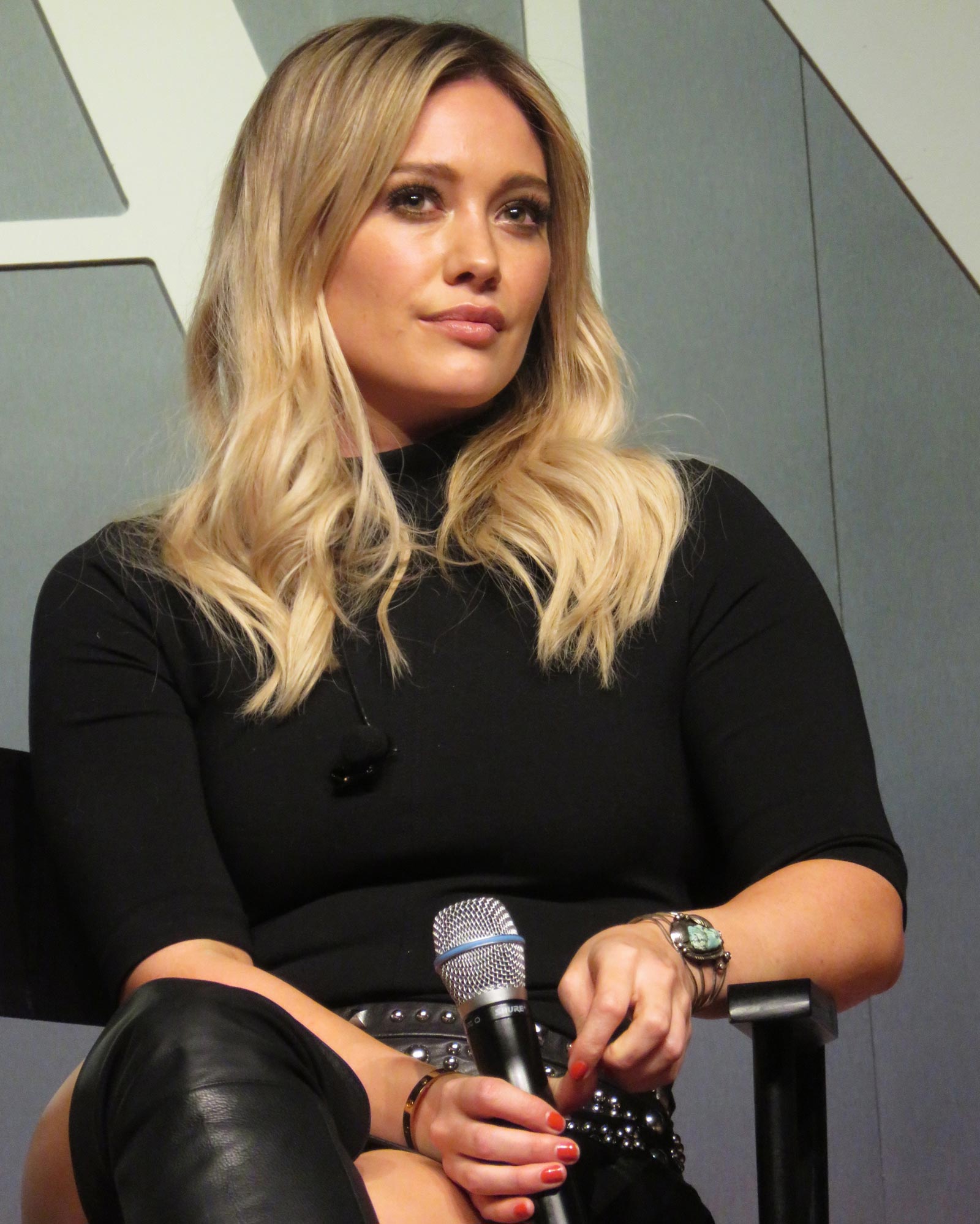 Hilary Duff attemds The Fast Company Innovation Festival Inside TV Land’s Show Younger