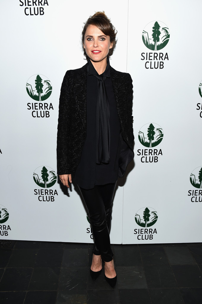 Keri Russell attends Sierra Club’s Act in Paris