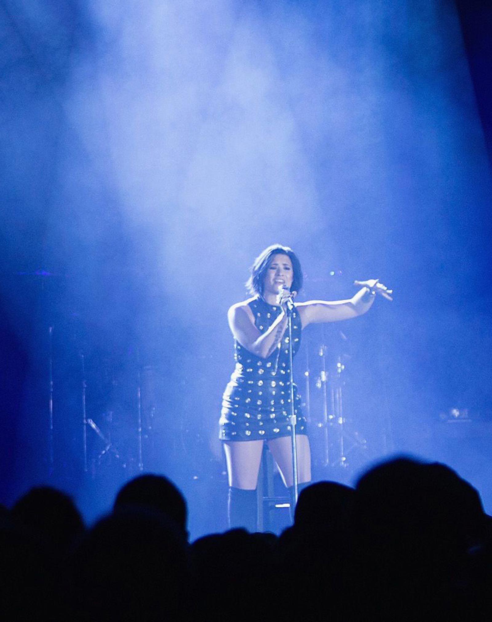 Demi Lovato performs at 106.1 KISS FM’s Fall Ball