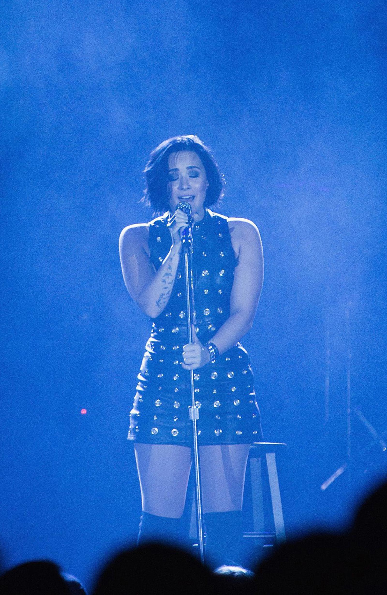 Demi Lovato performs at 106.1 KISS FM’s Fall Ball