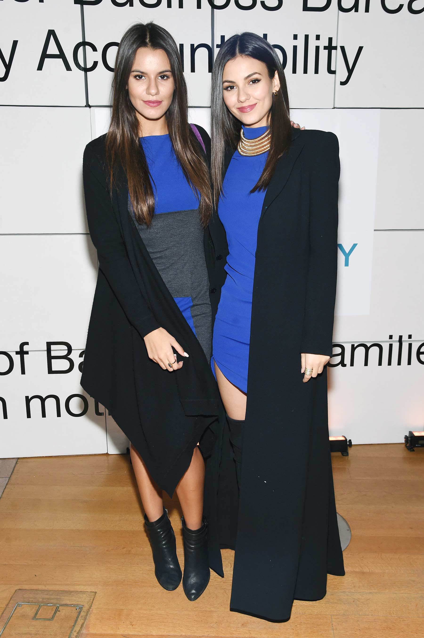Victoria Justice attends An Evening with Jerry Seinfeld and Amy Schumer