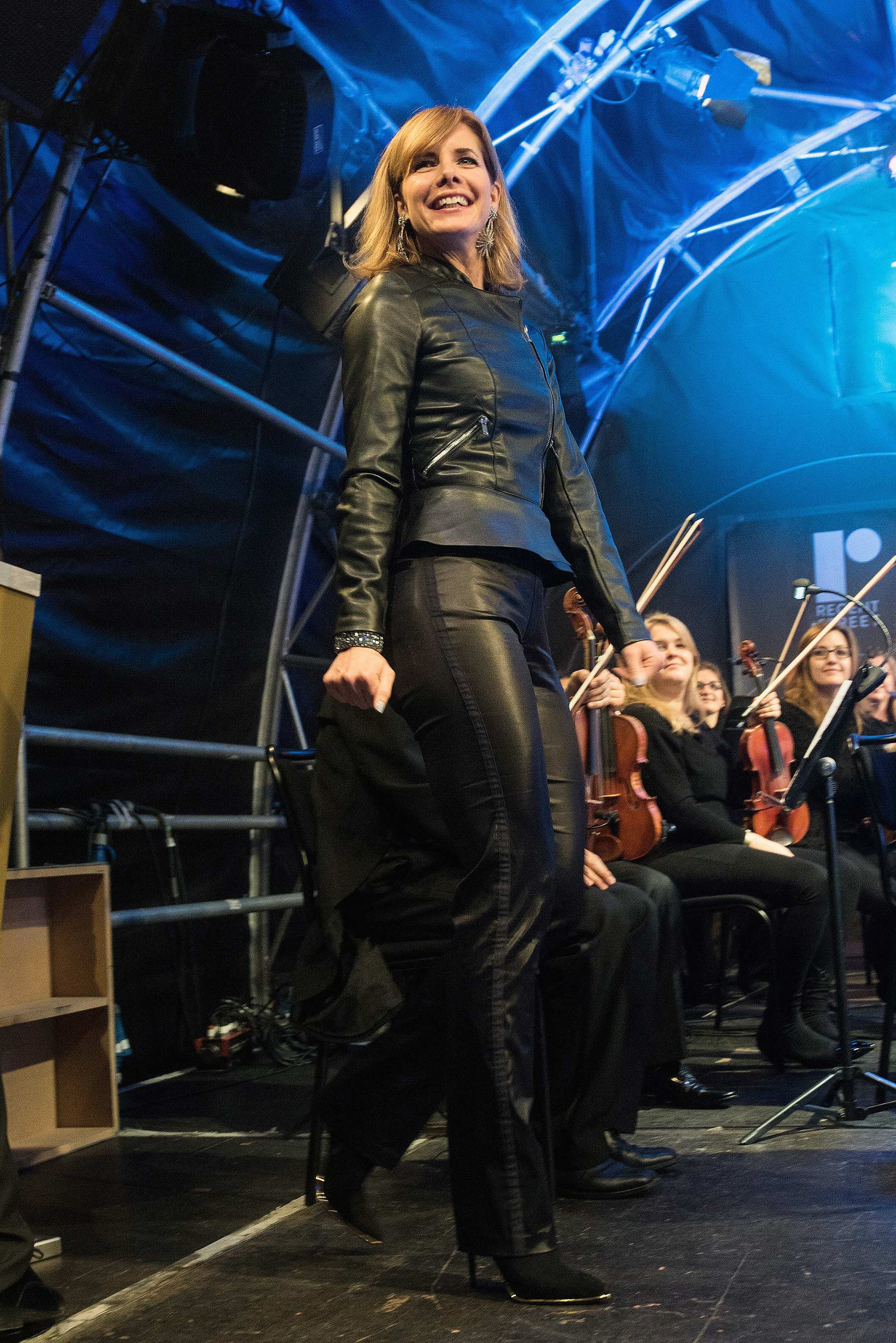 Darcey Bussell attends Xmas Light Switch On