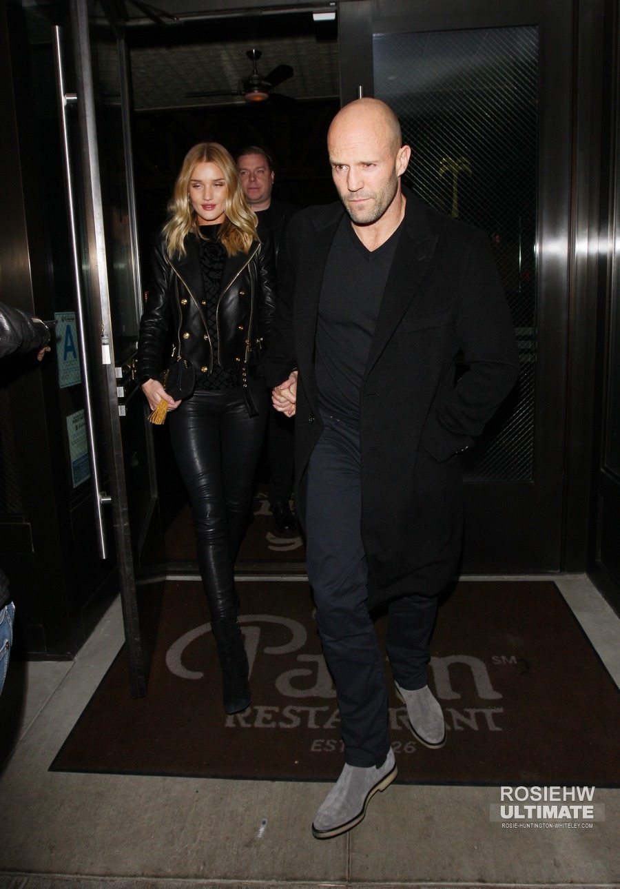 Rosie Huntington-Whiteley at the Palm Restaurant