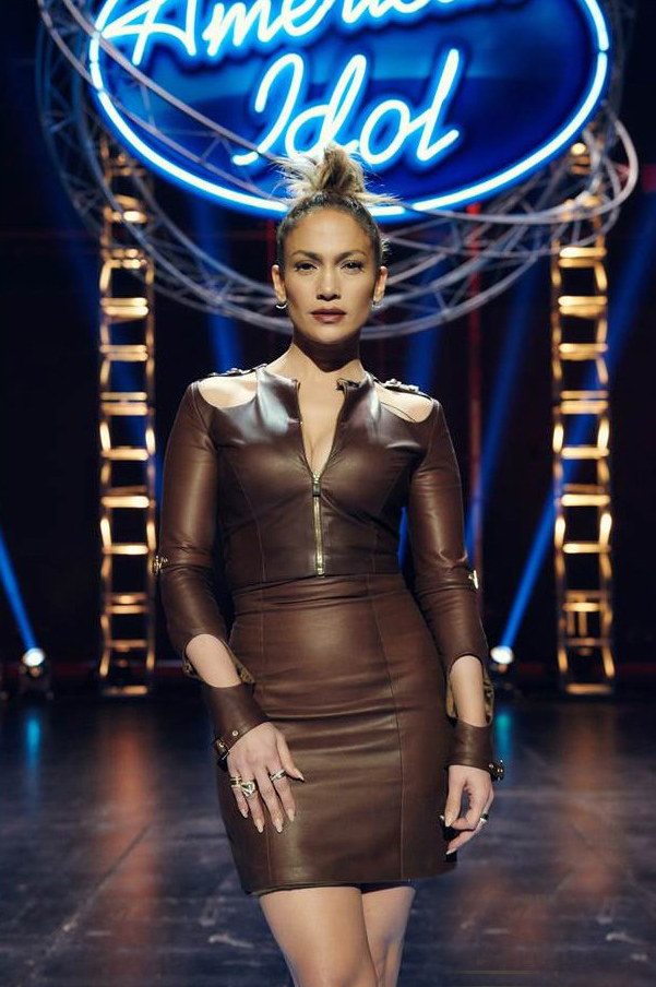 Jennifer Lopez at the American Idol Hollywood Week auditions