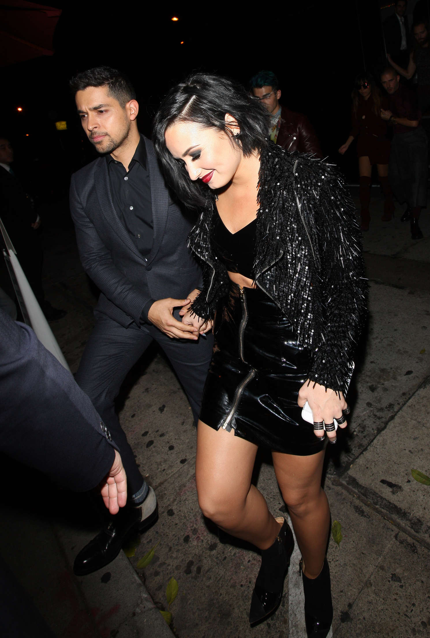 Demi Lovato dine out at Craig’s Restaurant