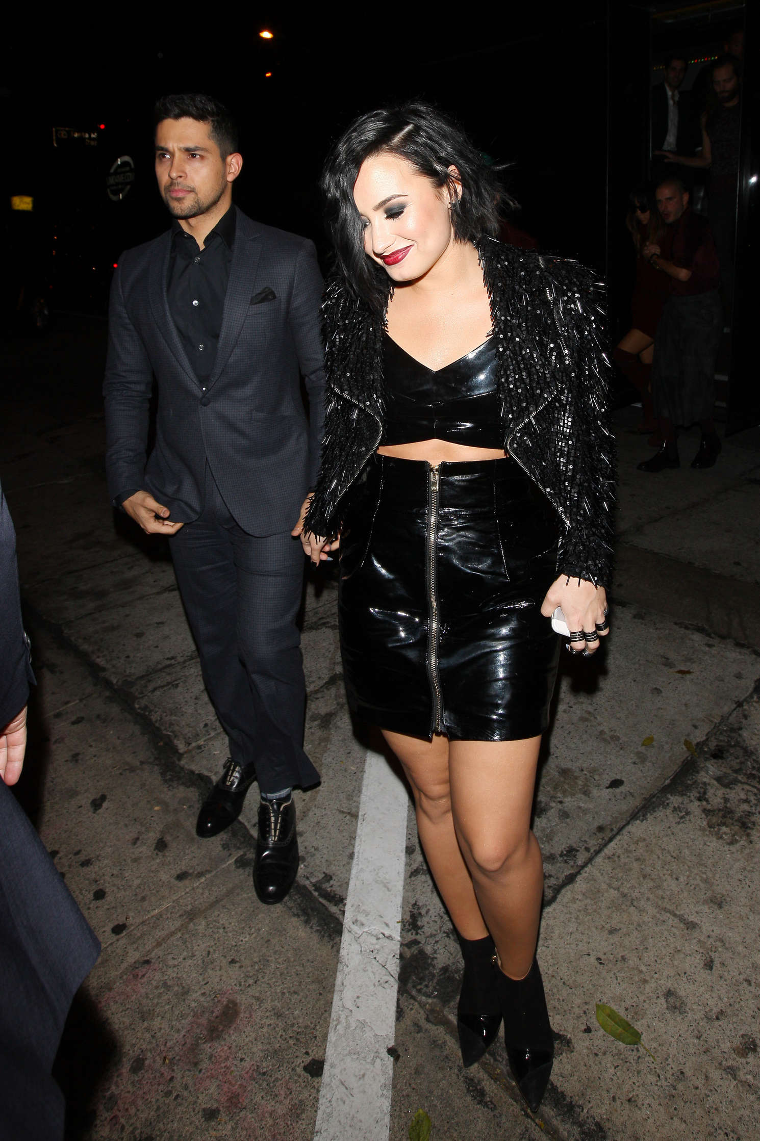 Demi Lovato dine out at Craig’s Restaurant