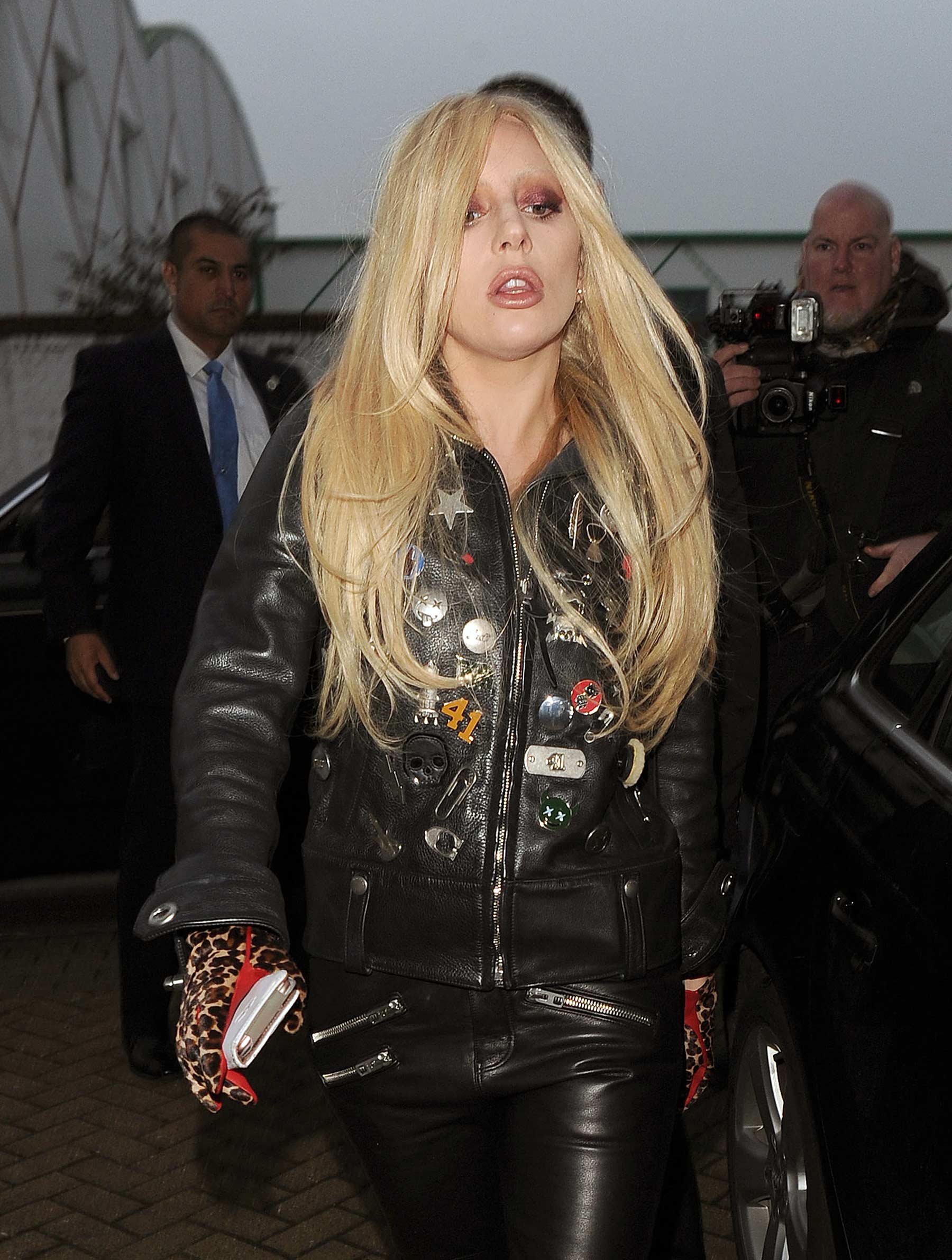 Lady Gaga out and about in London
