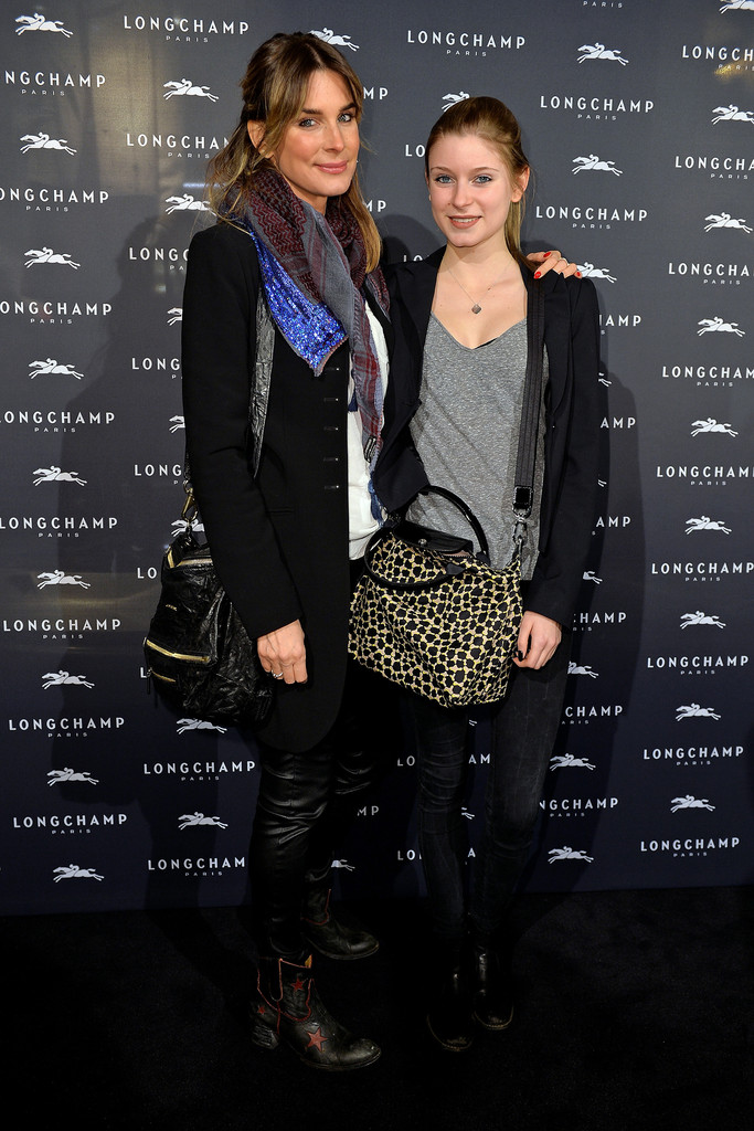German celebs attend the Longchamp store opening