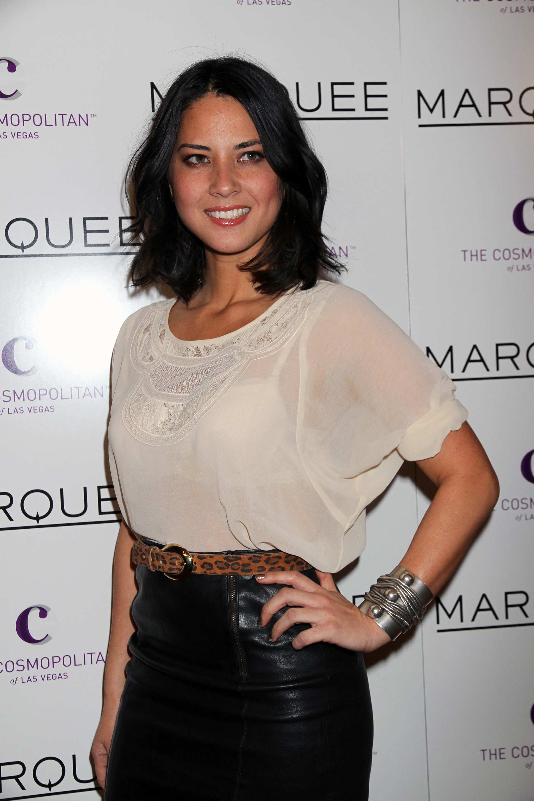 Olivia Munn attends Marquee Nightclub Las Vegas Grand Opening