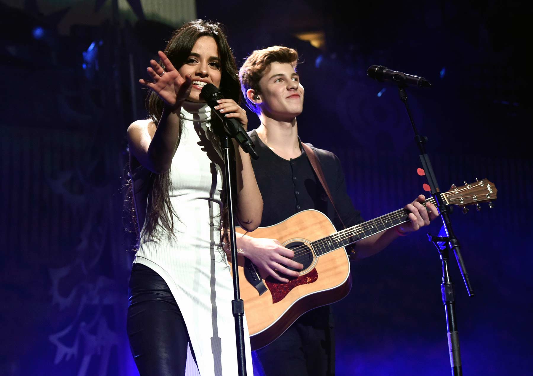 Camila Cabello at 106.1 KISS FM’s Jingle Ball 2015