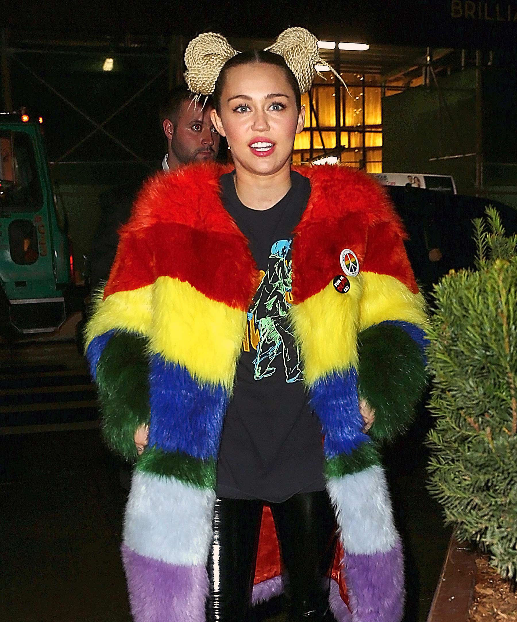 Miley Cyrus sighted in New York City