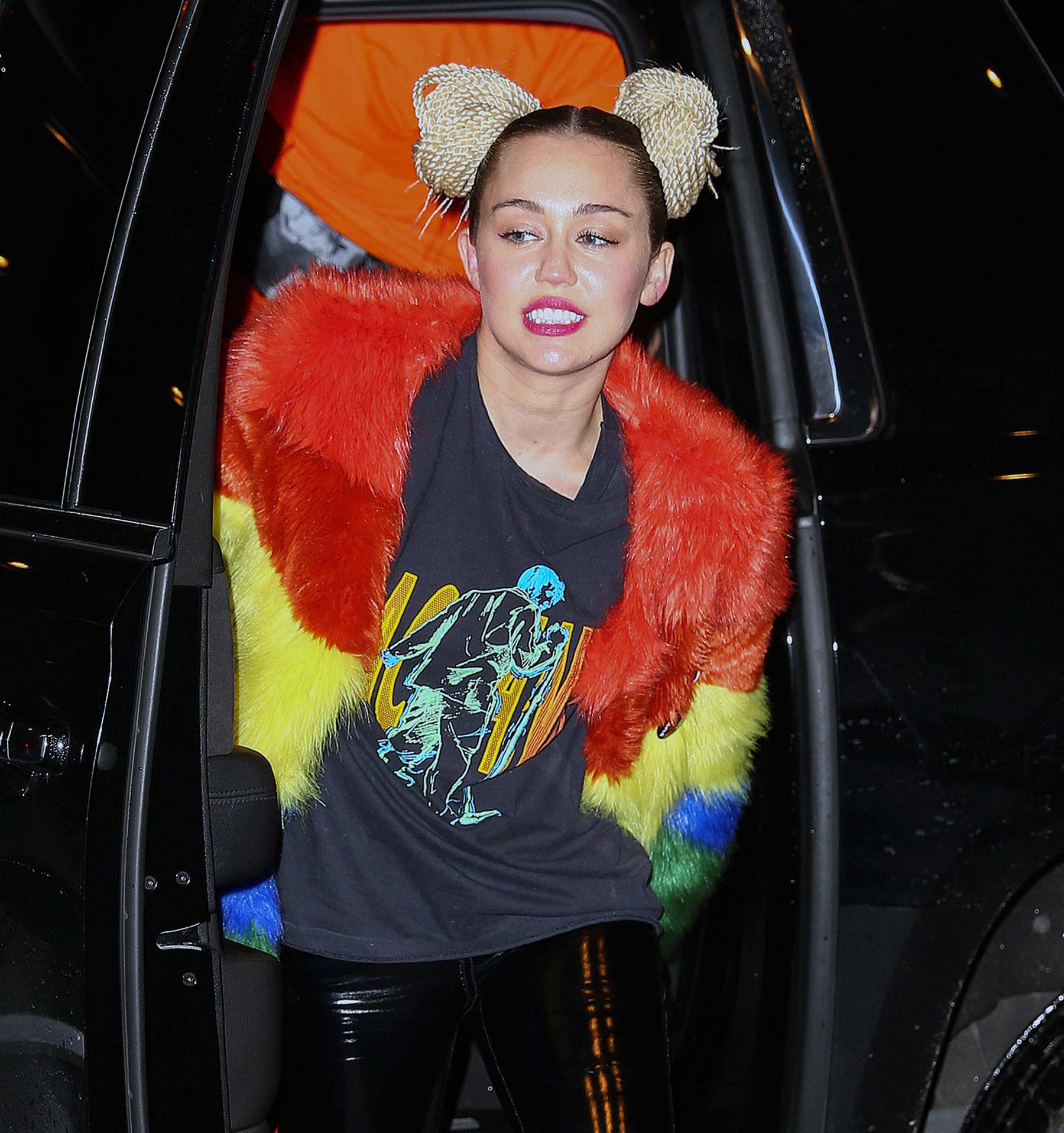 Miley Cyrus sighted in New York City