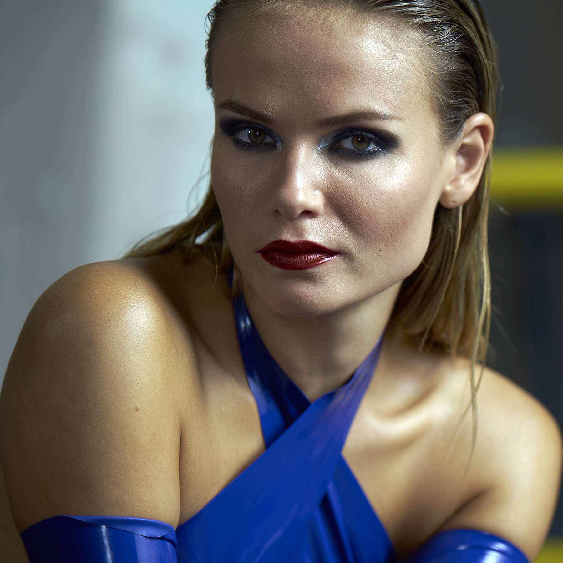 Natasha Poly photoshoot for Mercedes-Benz Fashion Obsession with an Icon