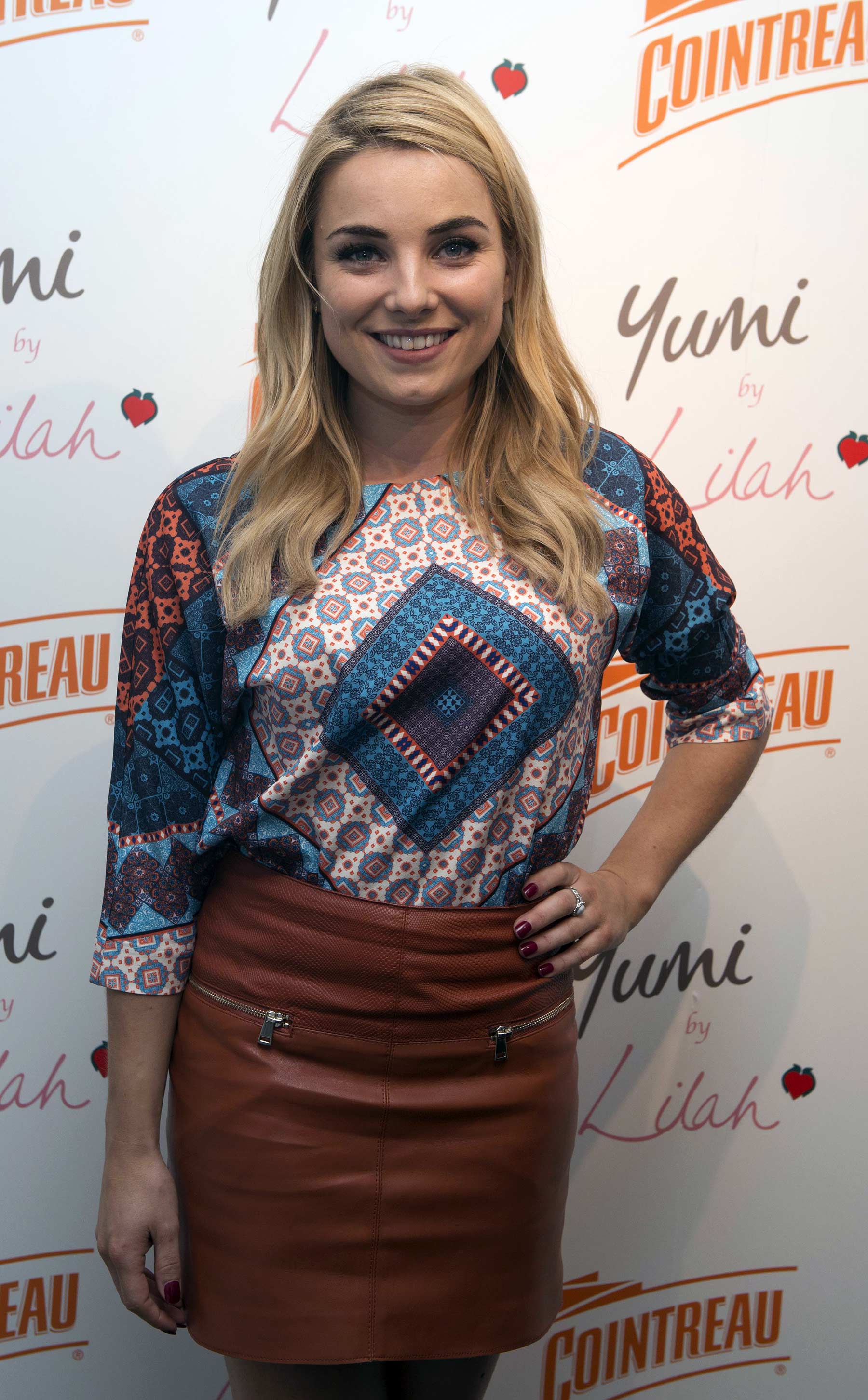 Sian Welby attends the Cointreau launch party for Yumi By Lilah SS 2016 collection