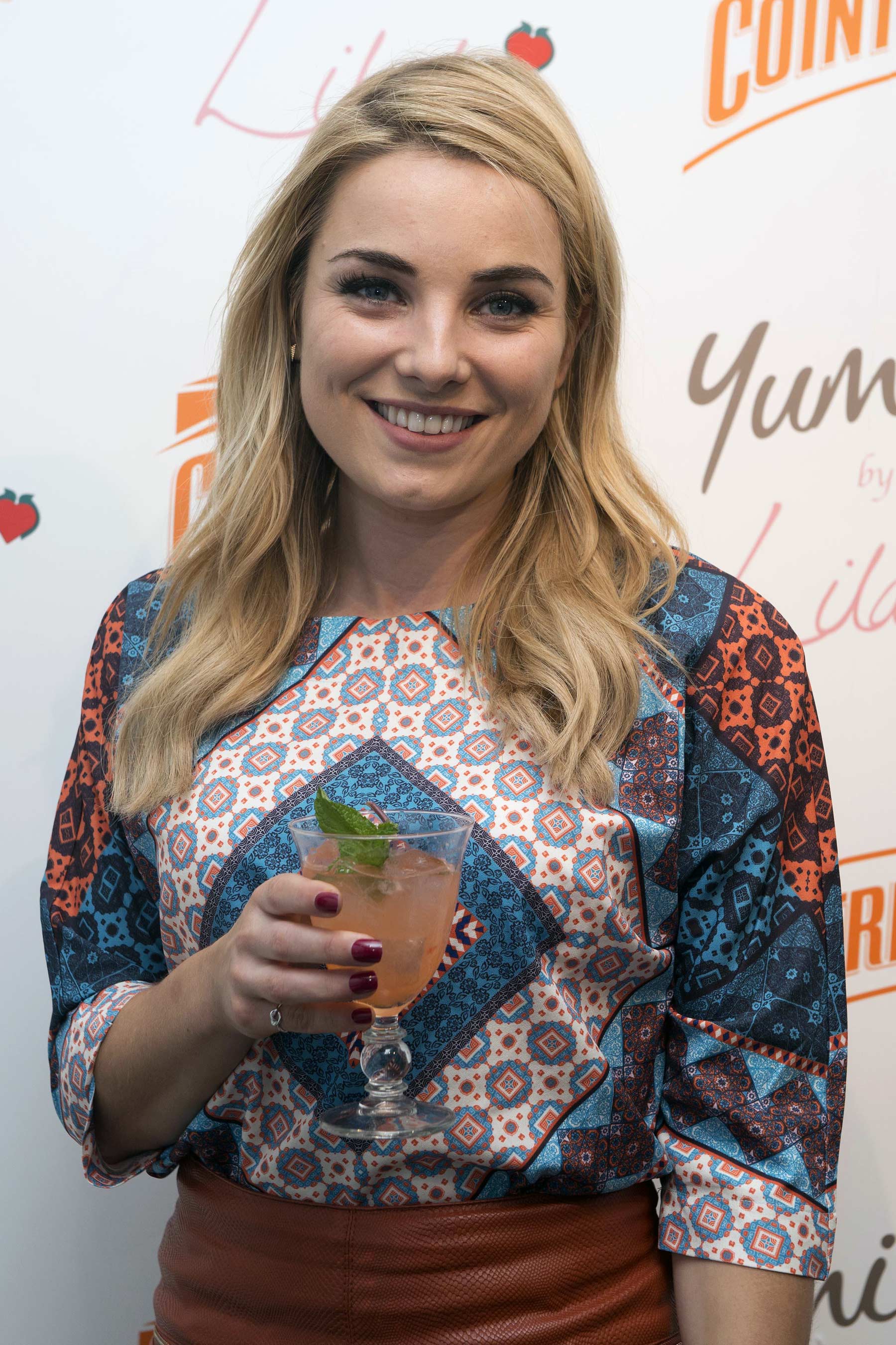 Sian Welby attends the Cointreau launch party for Yumi By Lilah SS 2016 collection