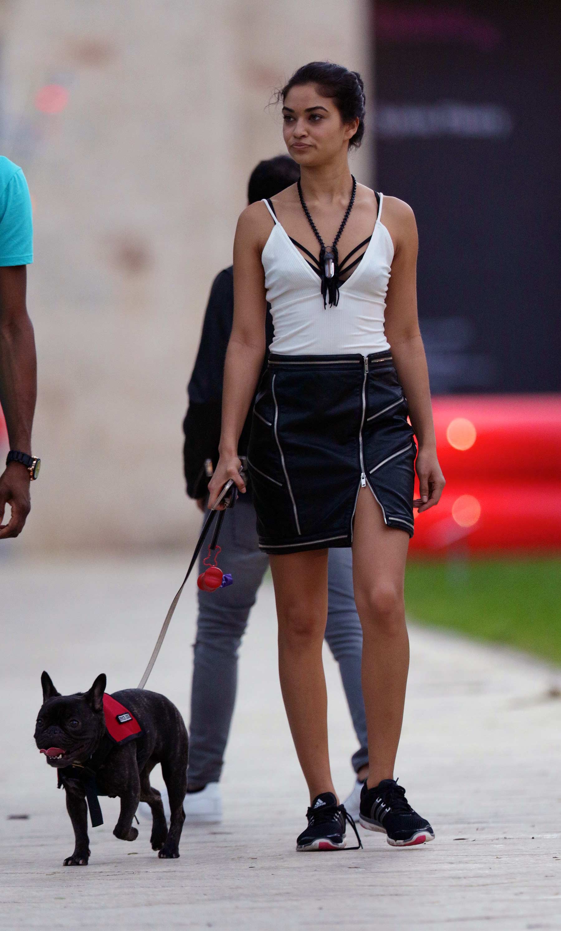 Shanina Shaik out in Miami