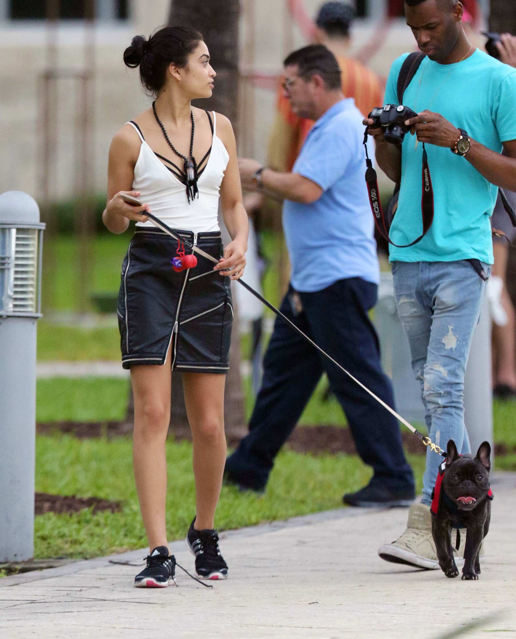 Shanina Shaik out in Miami