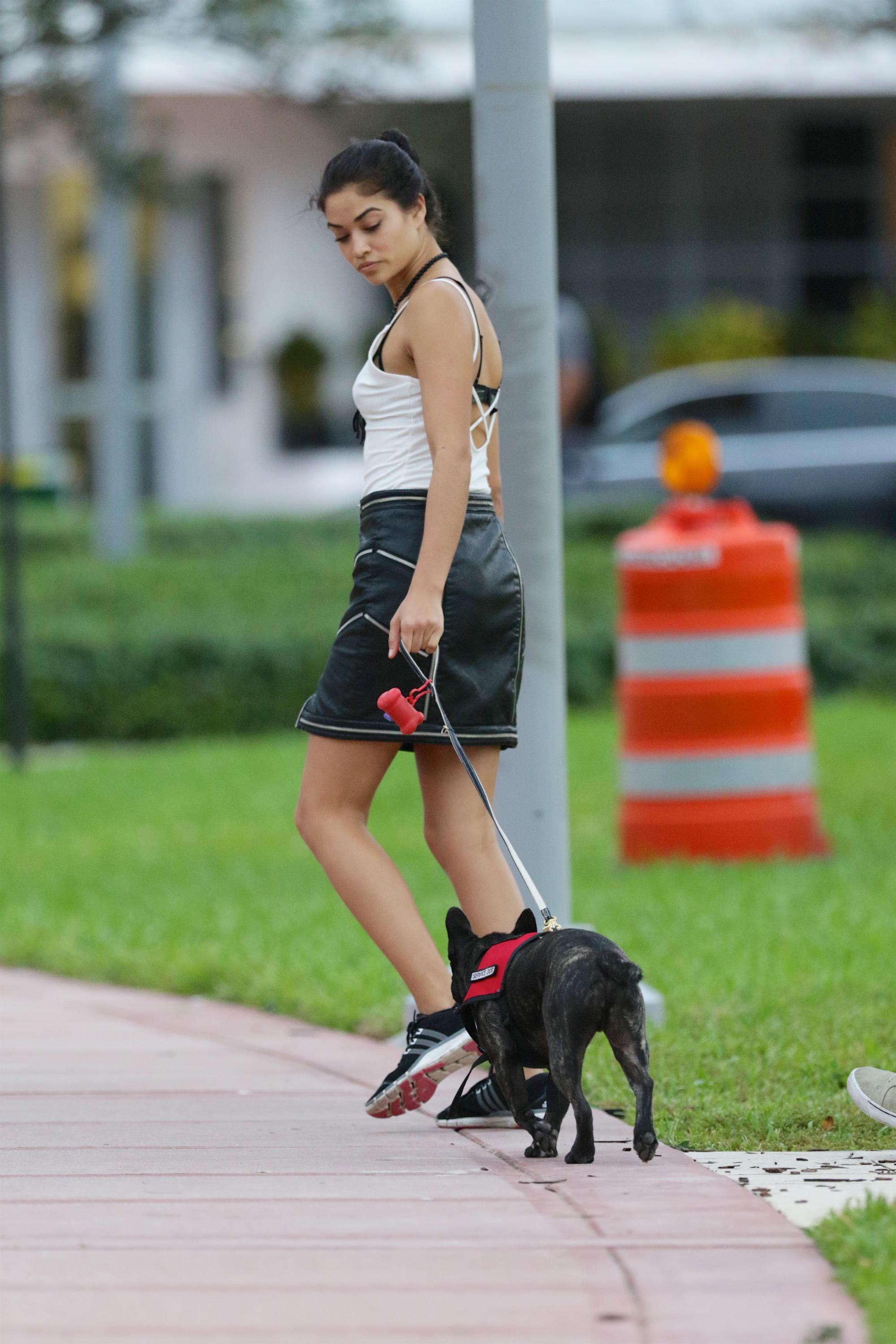 Shanina Shaik out in Miami