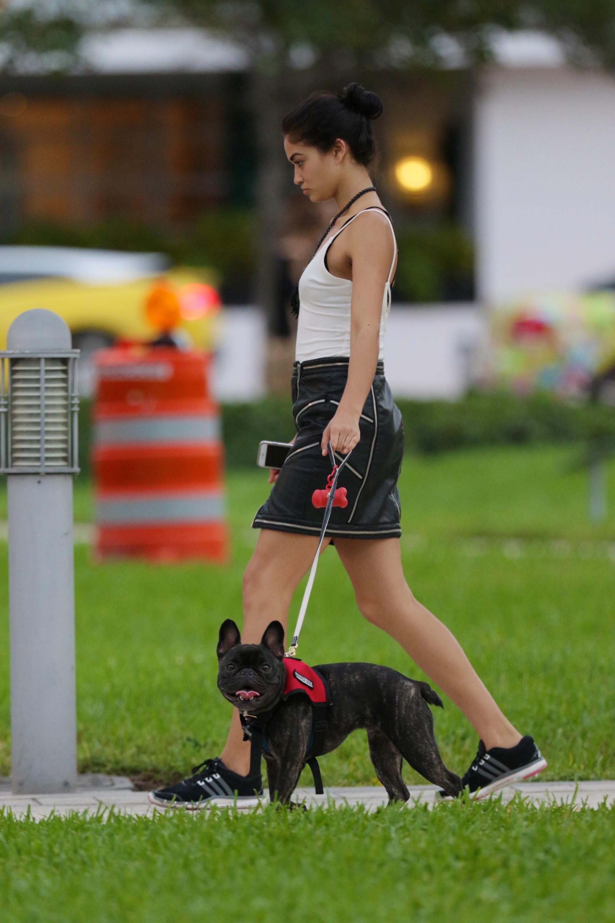 Shanina Shaik out in Miami