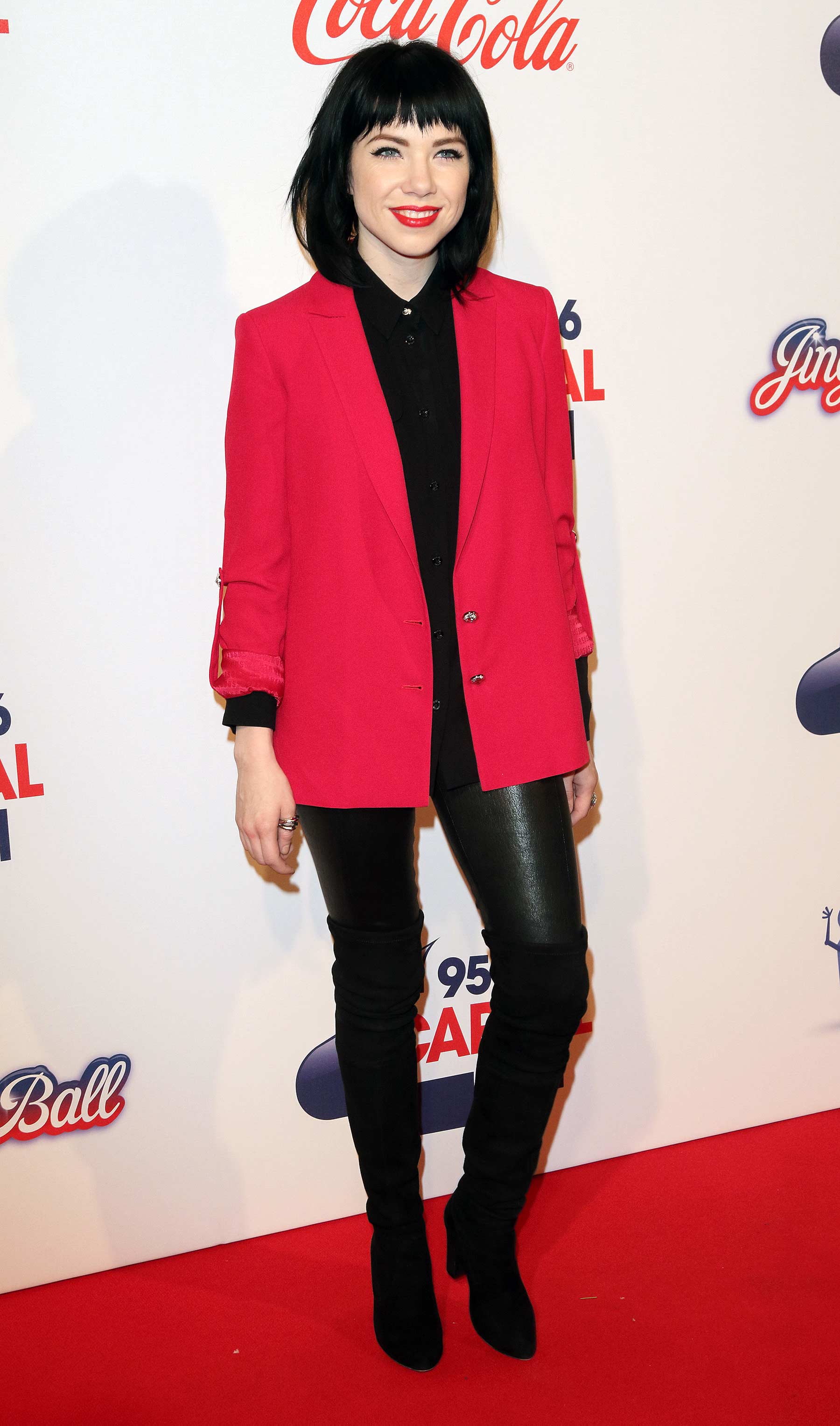 Carly Rae Jepsen attends Jingle Bell Ball 2015