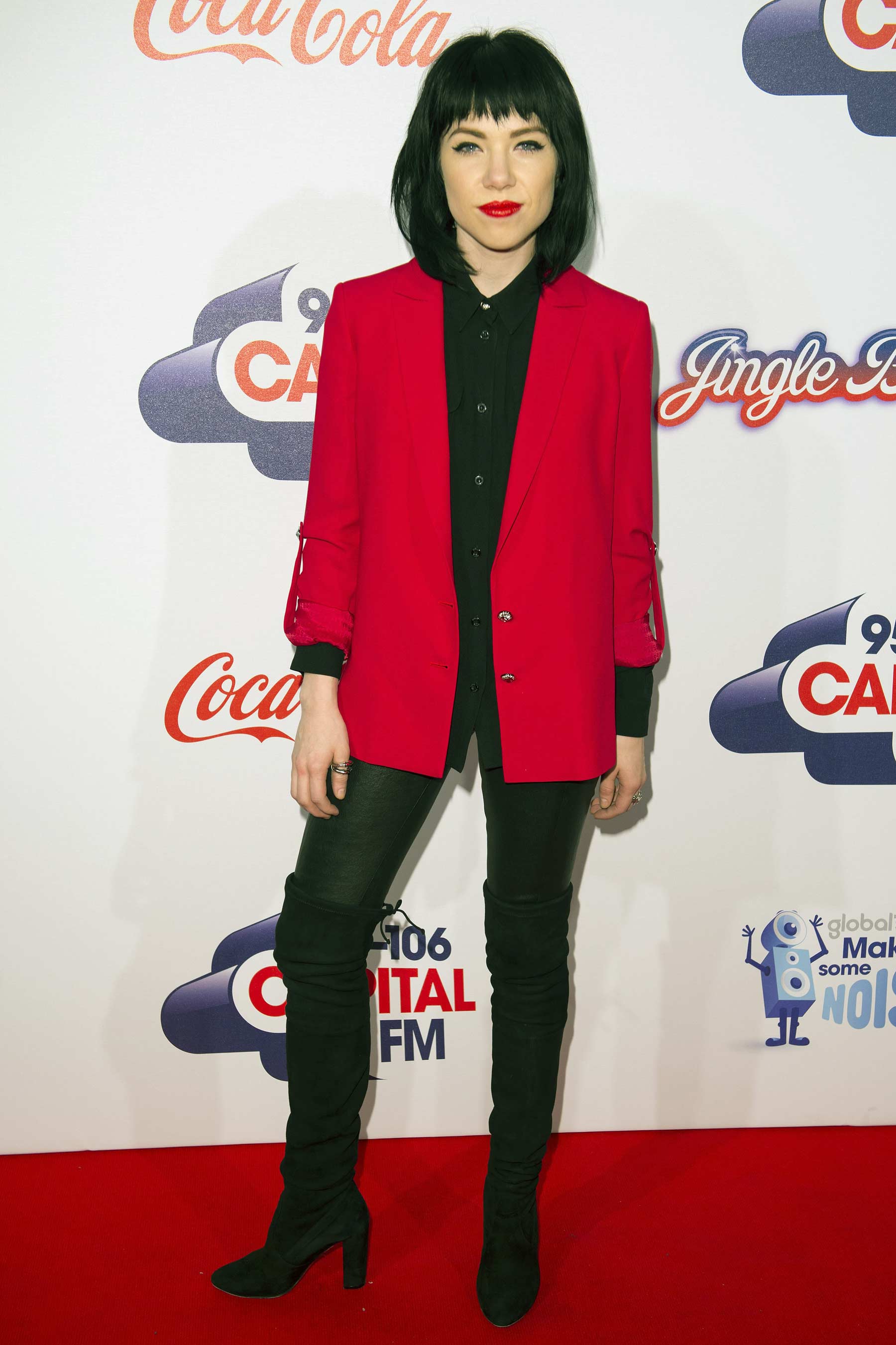 Carly Rae Jepsen attends Jingle Bell Ball 2015