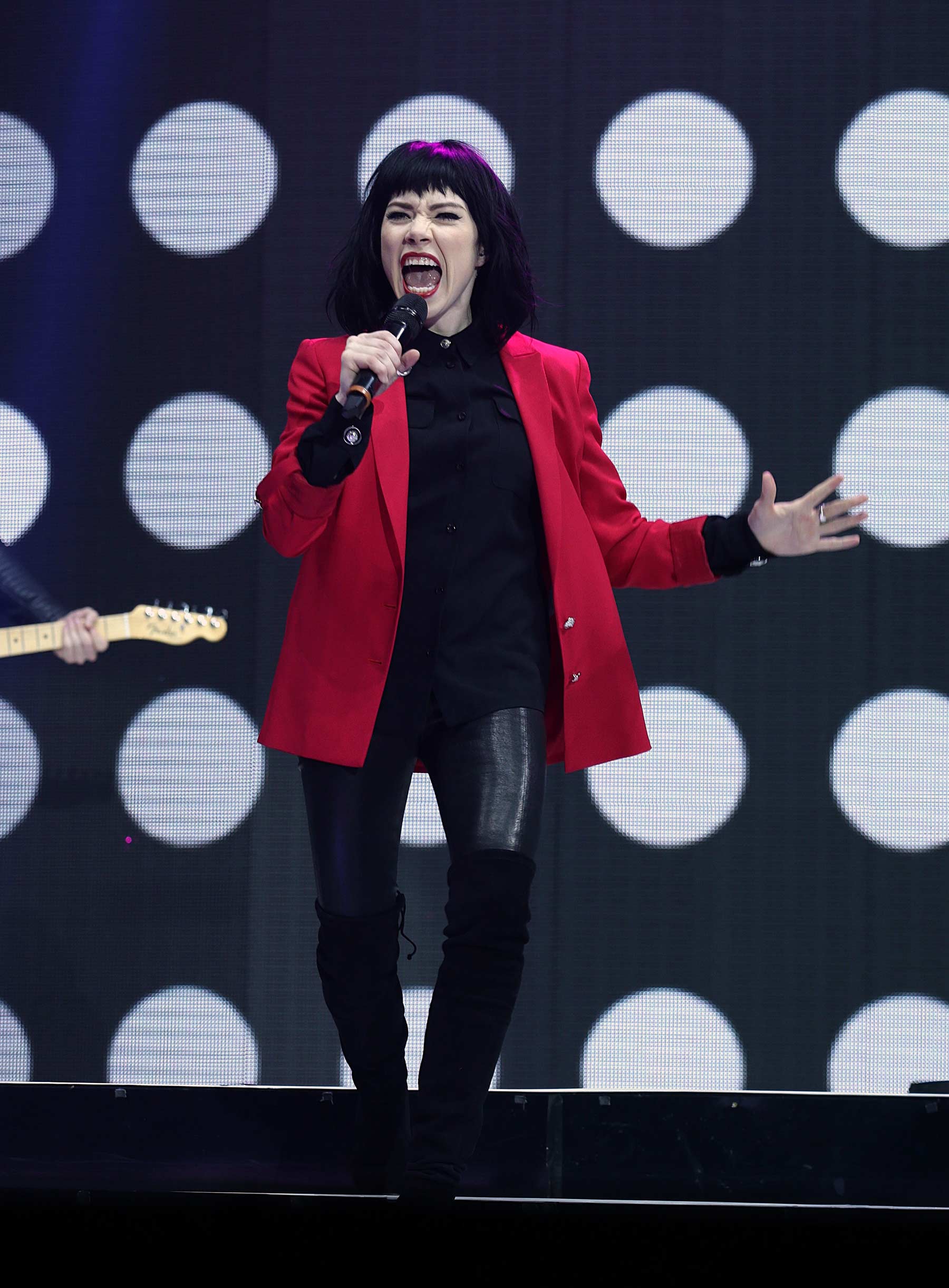 Carly Rae Jepsen attends Jingle Bell Ball 2015