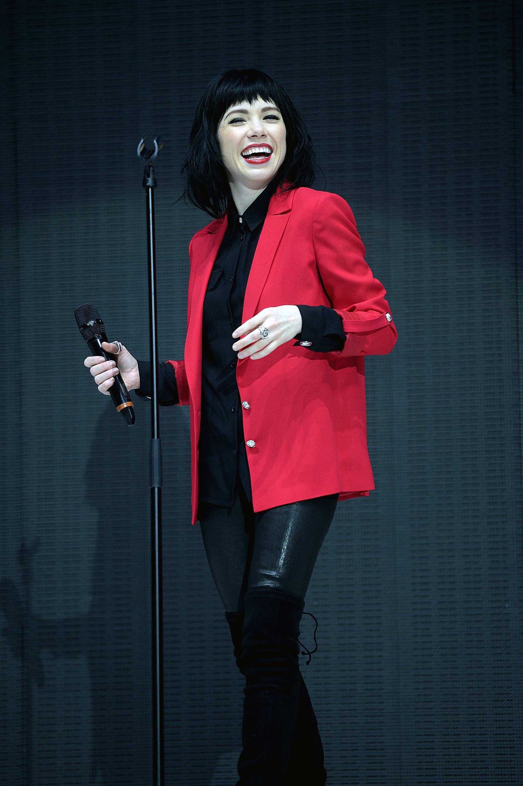 Carly Rae Jepsen attends Jingle Bell Ball 2015