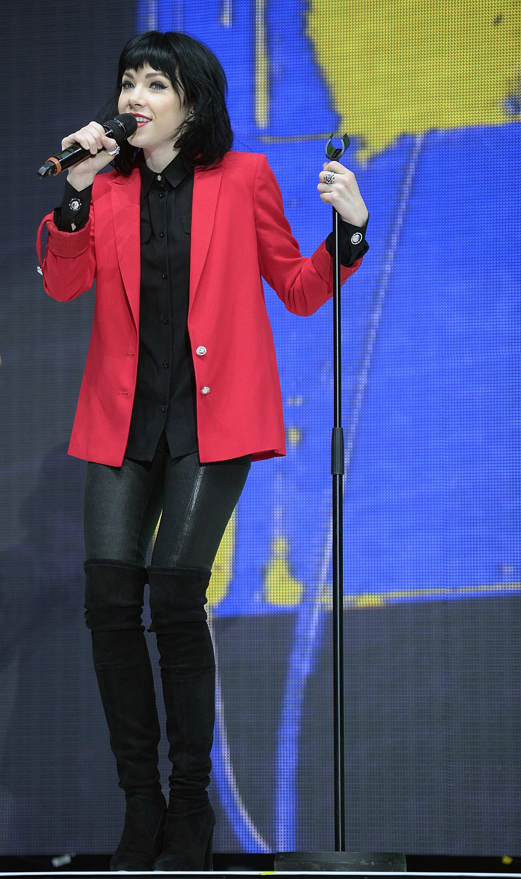 Carly Rae Jepsen attends Jingle Bell Ball 2015