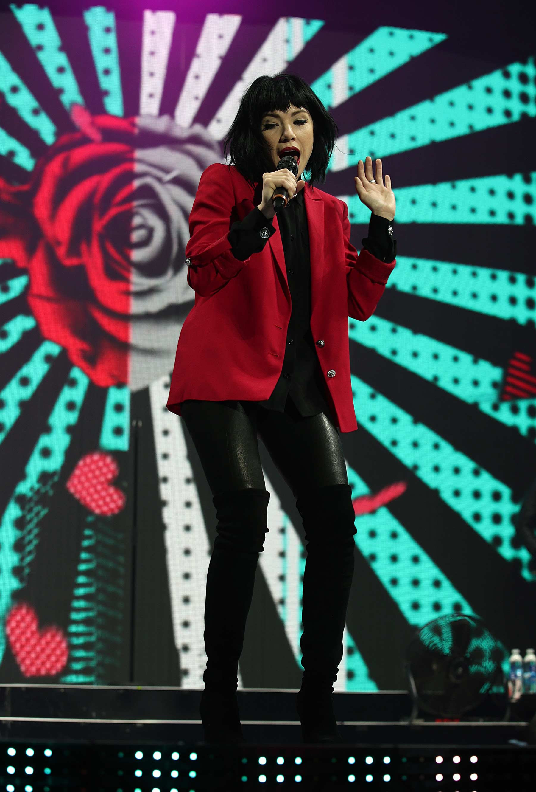 Carly Rae Jepsen attends Jingle Bell Ball 2015