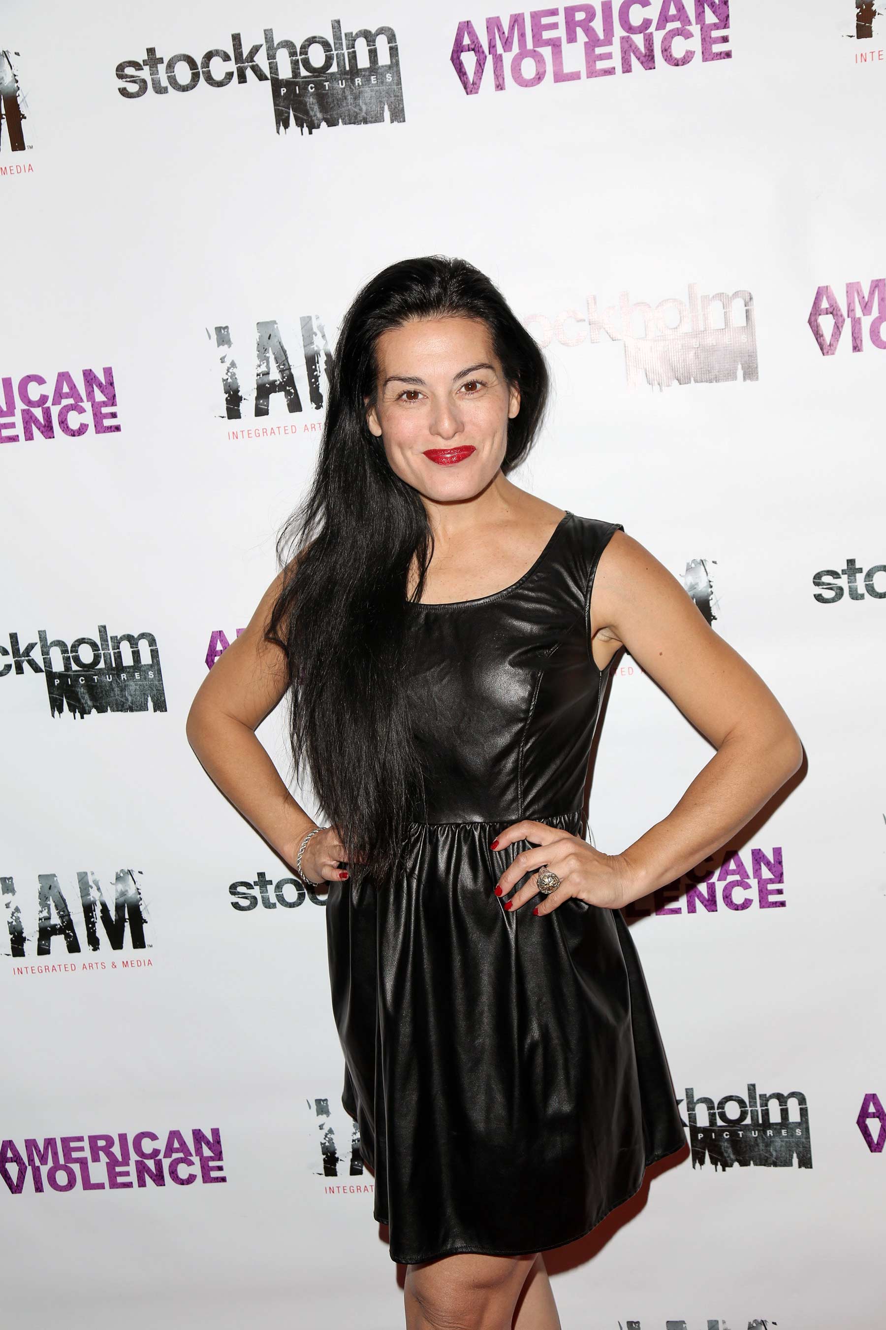 Alexis Iacono attends American Violence Los Angeles Premiere