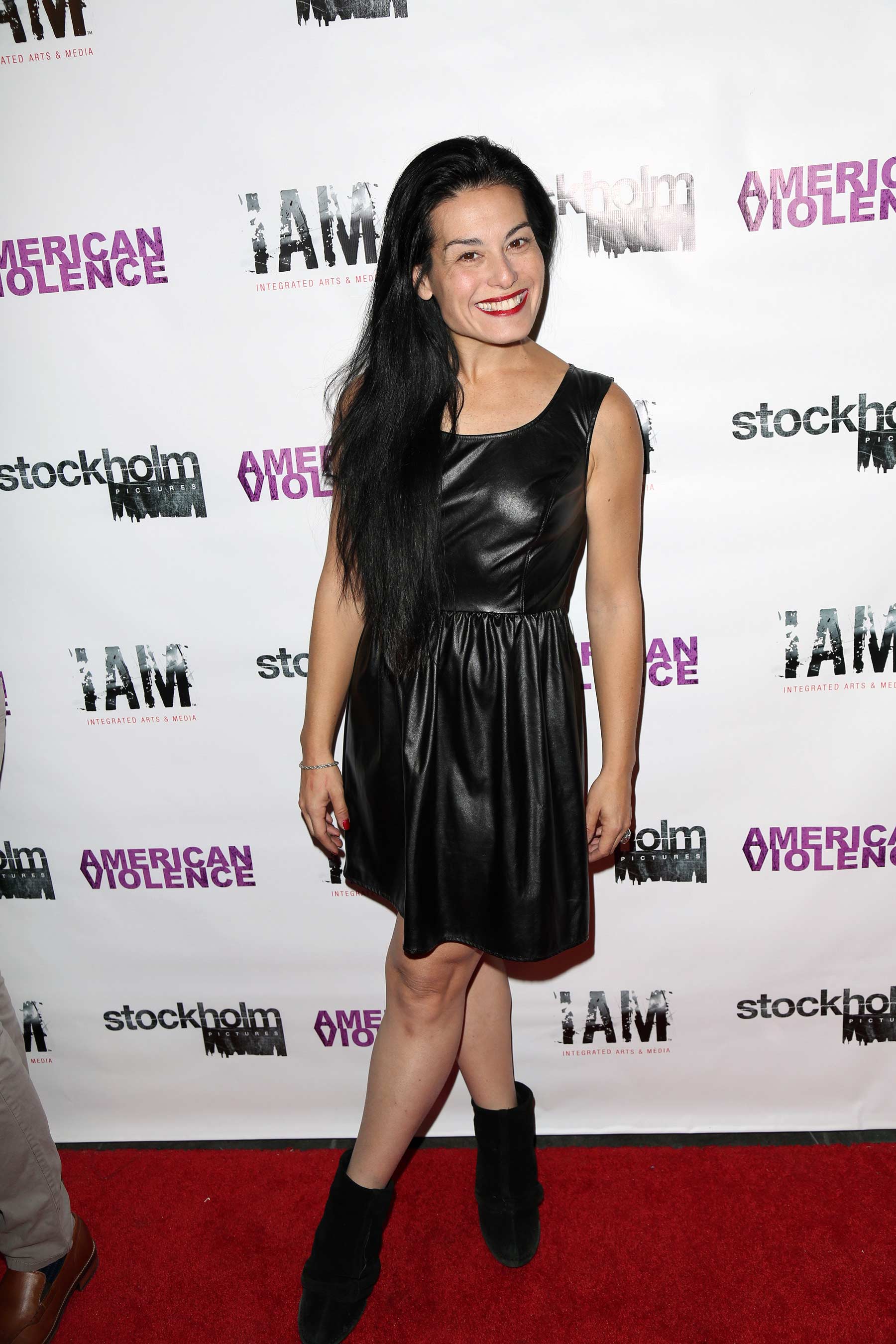 Alexis Iacono attends American Violence Los Angeles Premiere