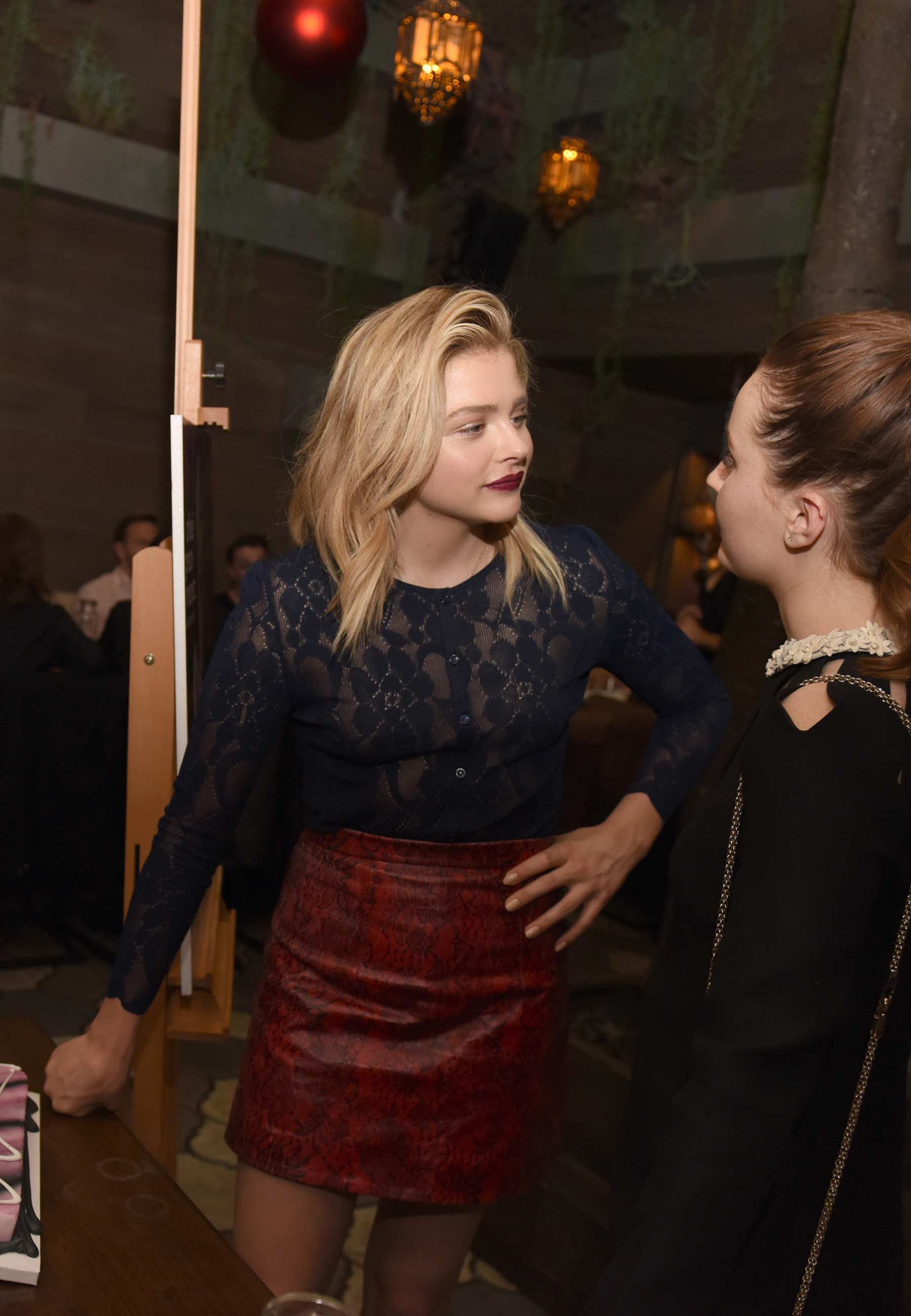 Chloe Moretz attends Nylon Cover Party