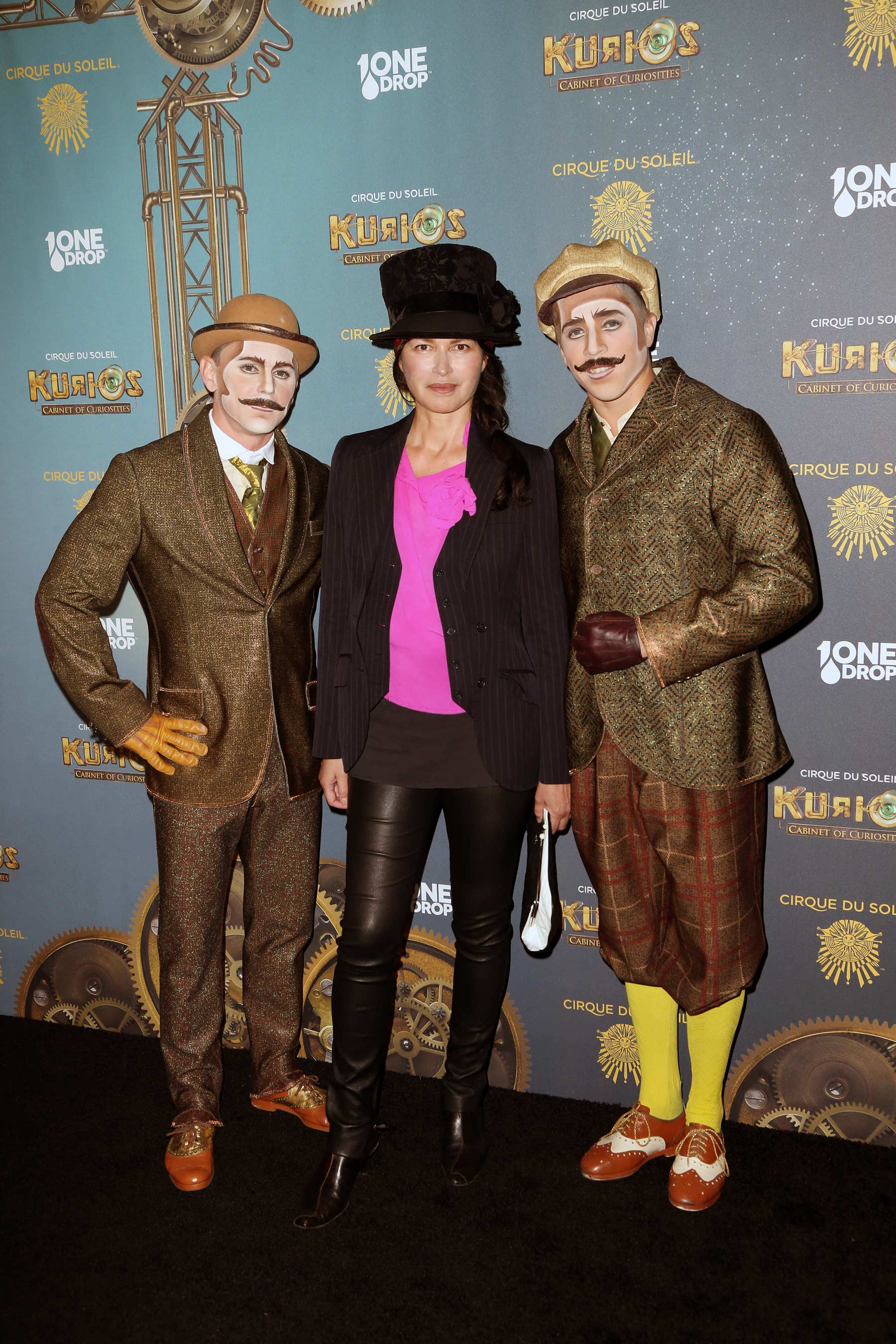 Karina Lombard attends Cirque Du Soleil Kurios Cabinet of Curiosities opening night