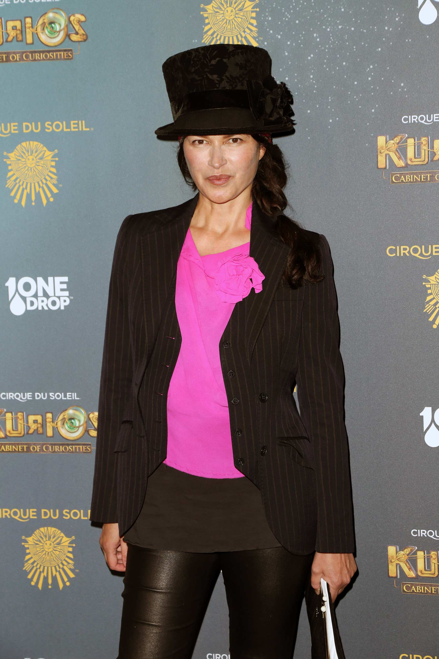 Karina Lombard attends Cirque Du Soleil Kurios Cabinet of Curiosities opening night